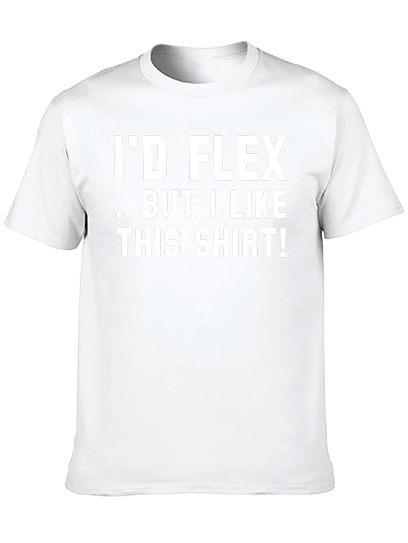Id Flex Funny Graphic T-Shirt