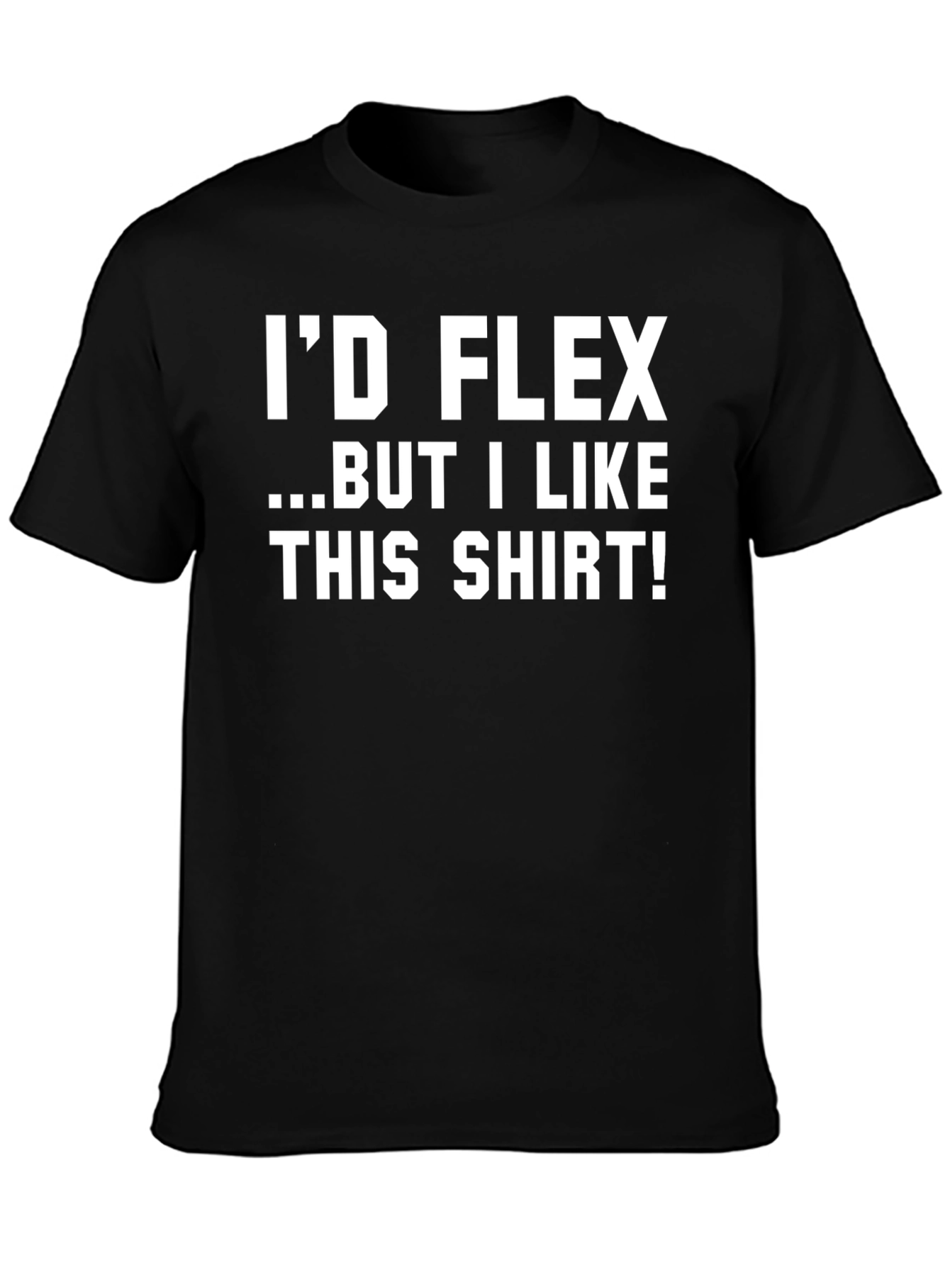 Id Flex Funny Graphic T-Shirt