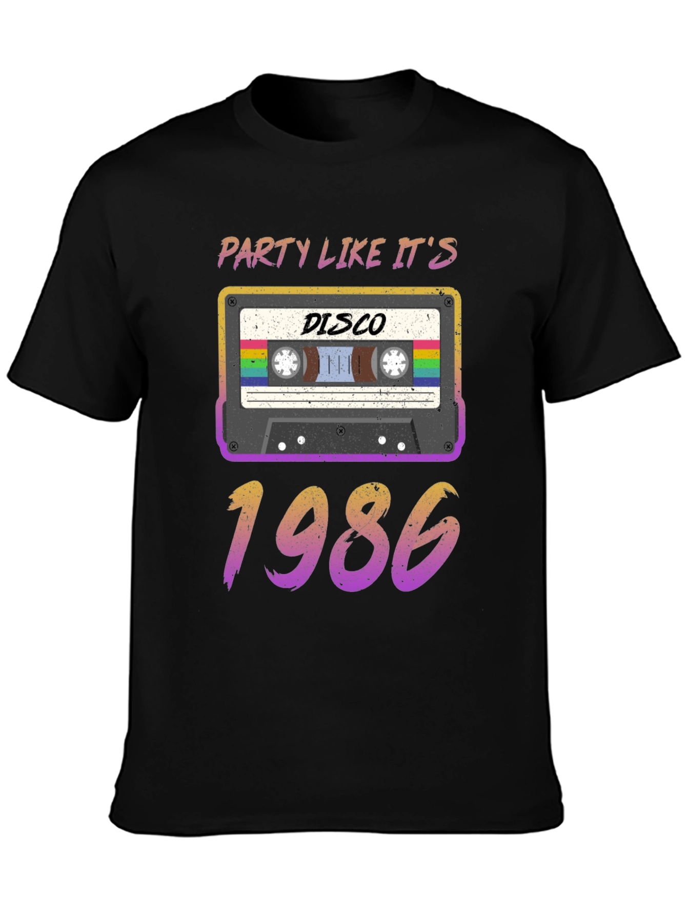Party Like Its 1986 Disco Cassette T-Shirt