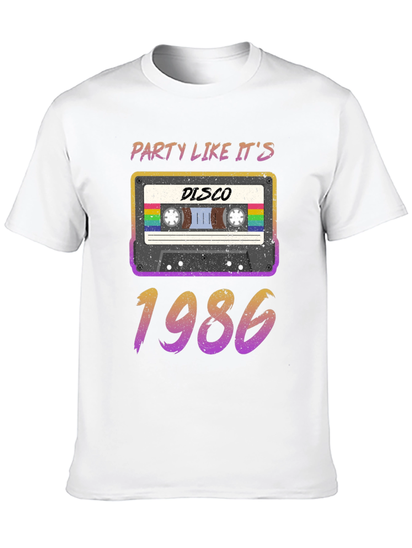 Party Like Its 1986 Disco Cassette T-Shirt