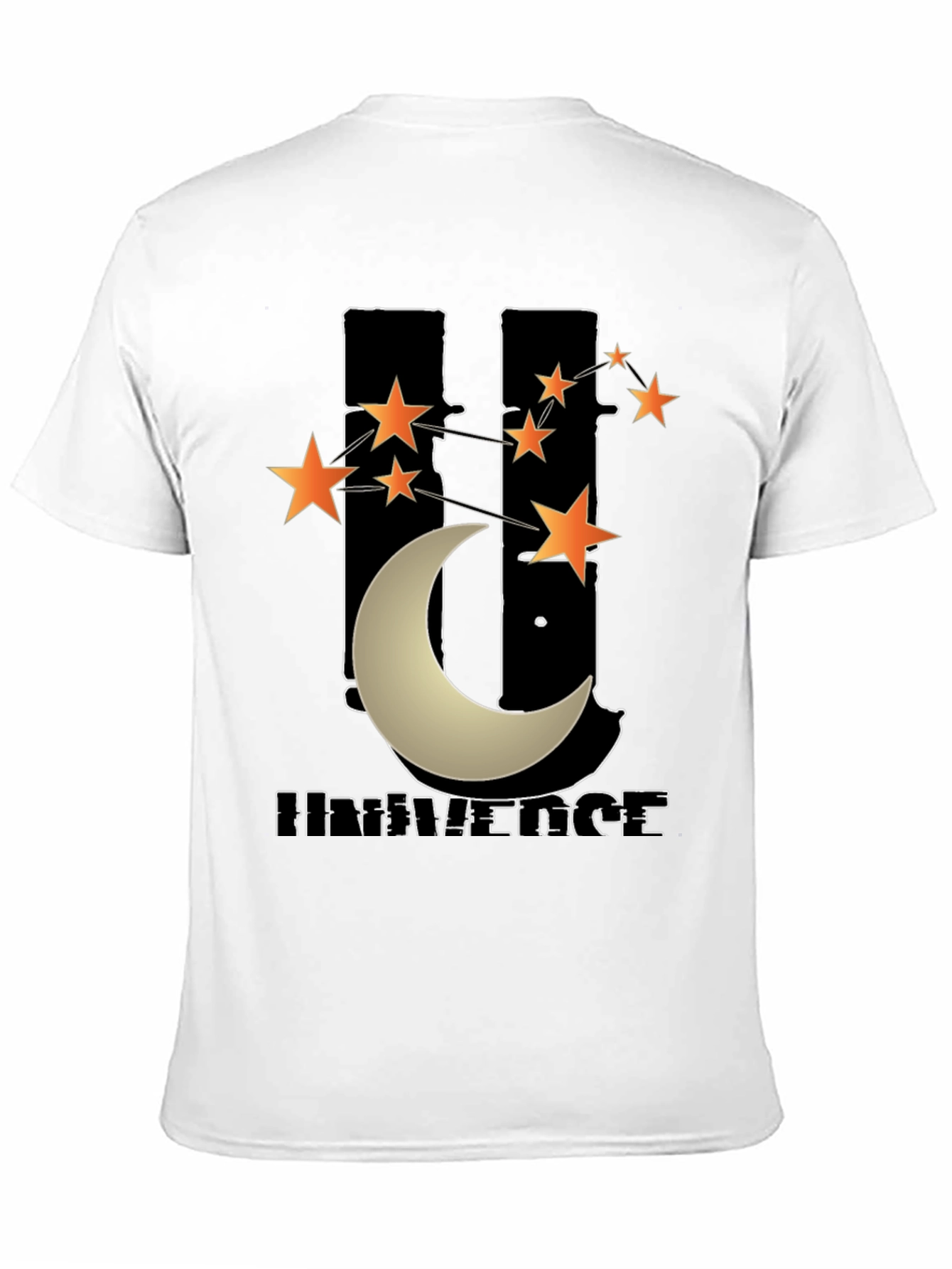 Universe Graphic T-Shirt - Mens Black Tee