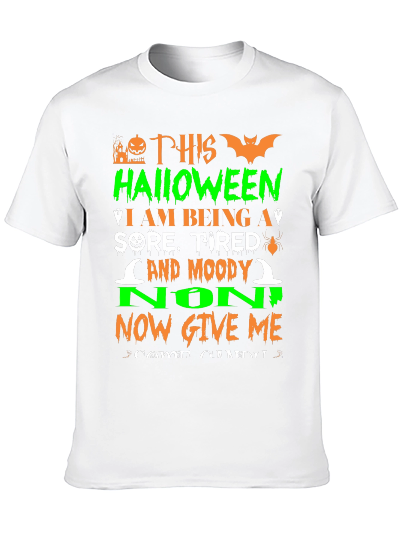 Halloween Sore Tired Moody T-Shirt