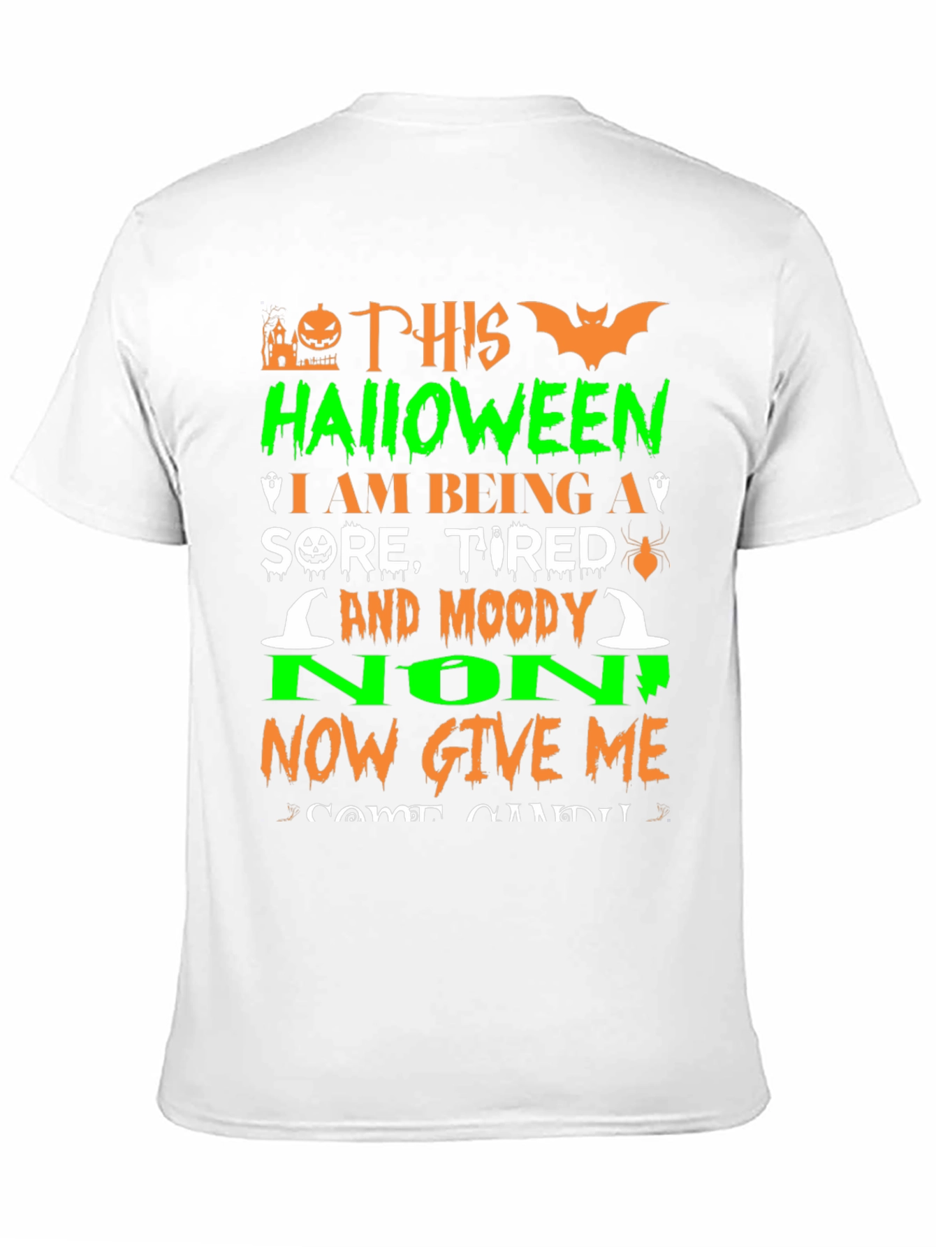 Halloween Sore Tired Moody T-Shirt