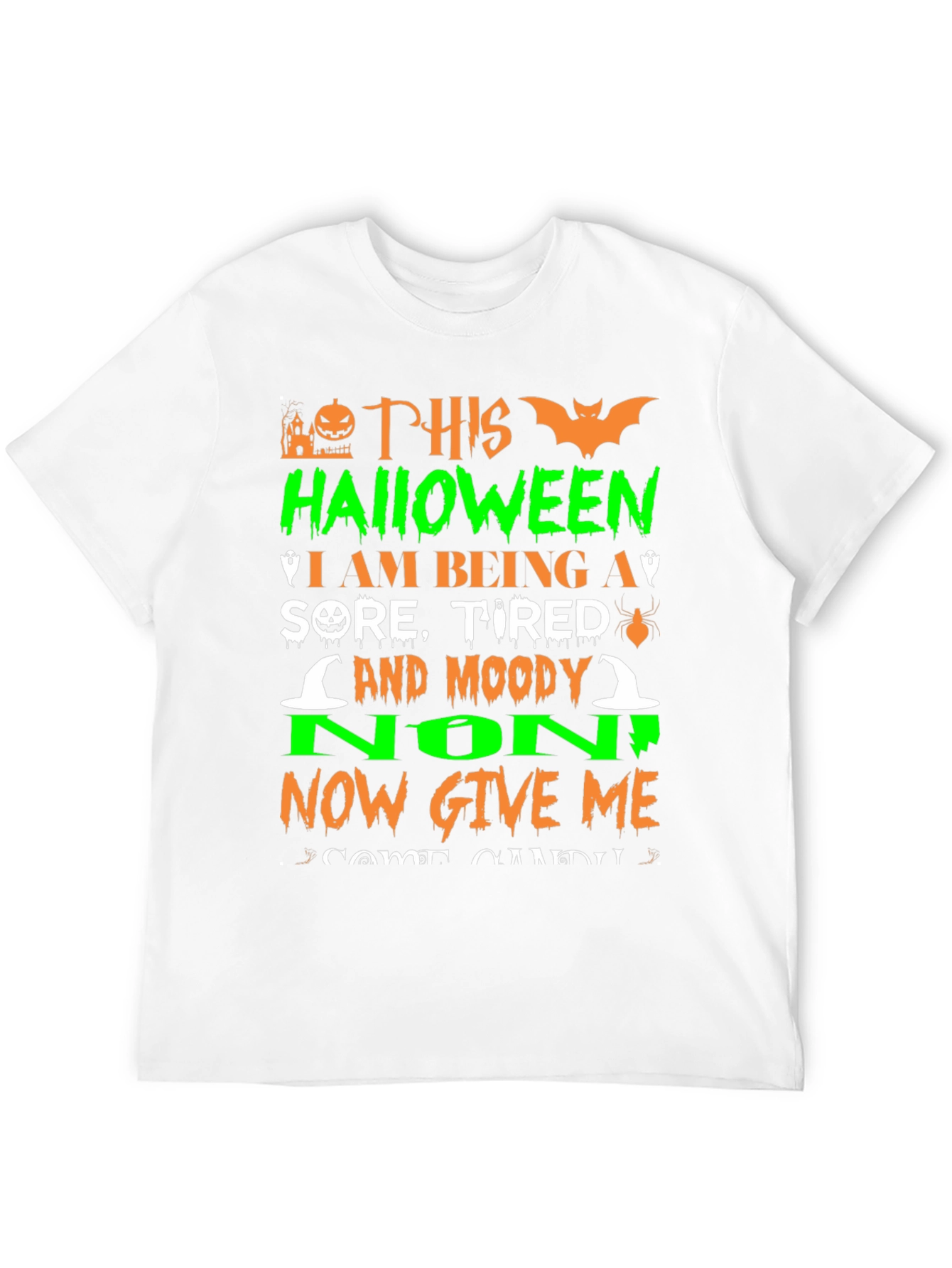 Halloween Sore Tired Moody T-Shirt