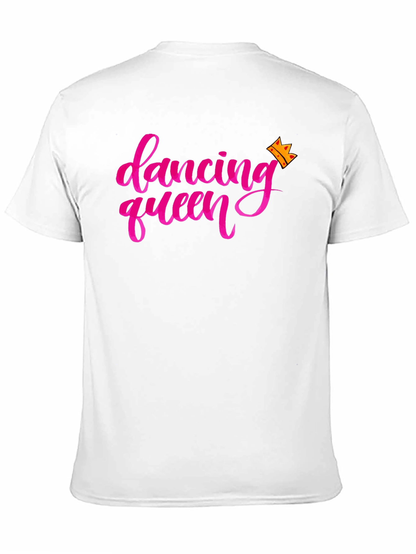 Dancing Queen Graphic Tee - Black Crew Neck T-Shirt