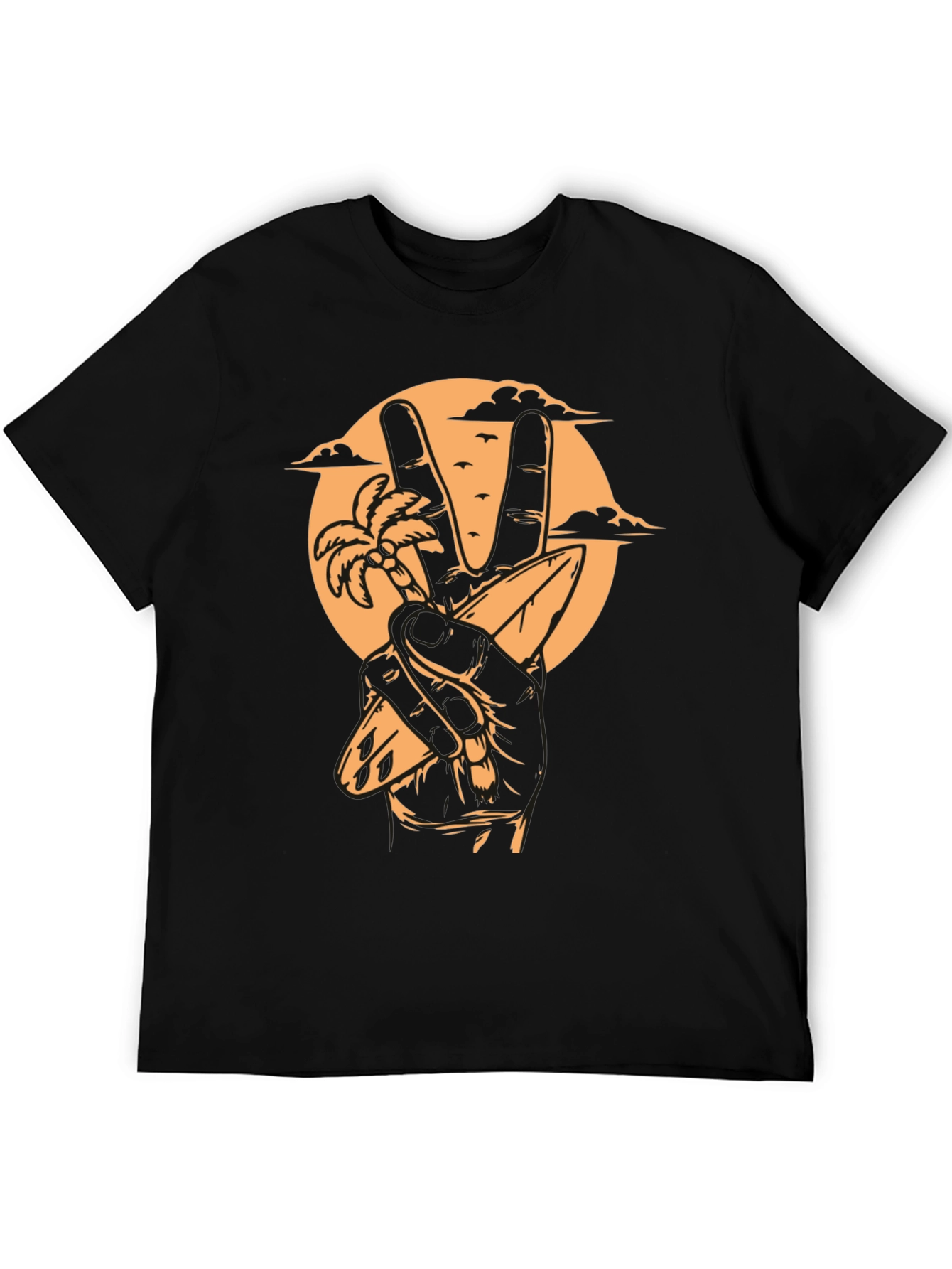 Peace Sign Beach T-Shirt