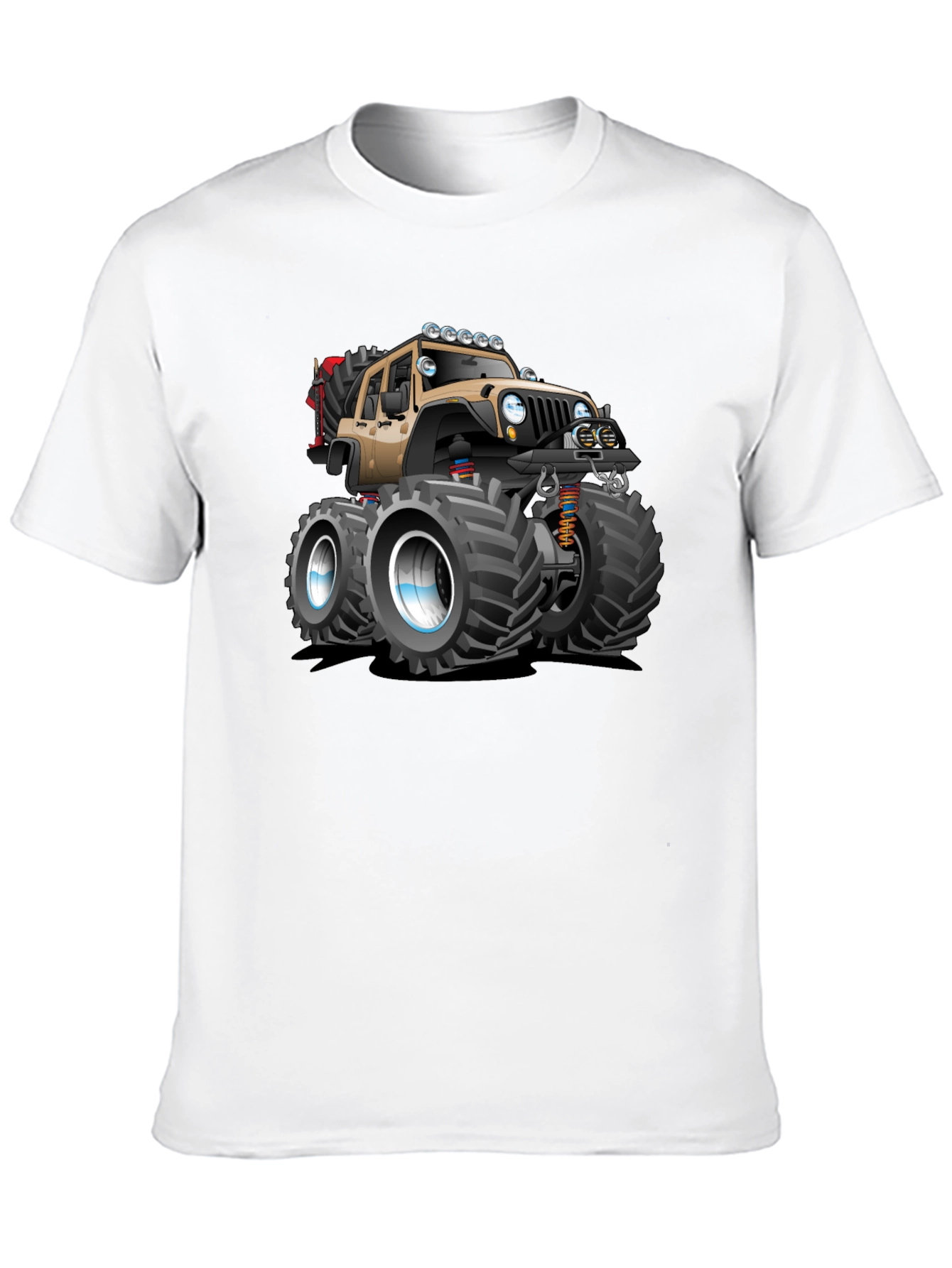 Monster Truck Graphic Tee - Off-Road Style