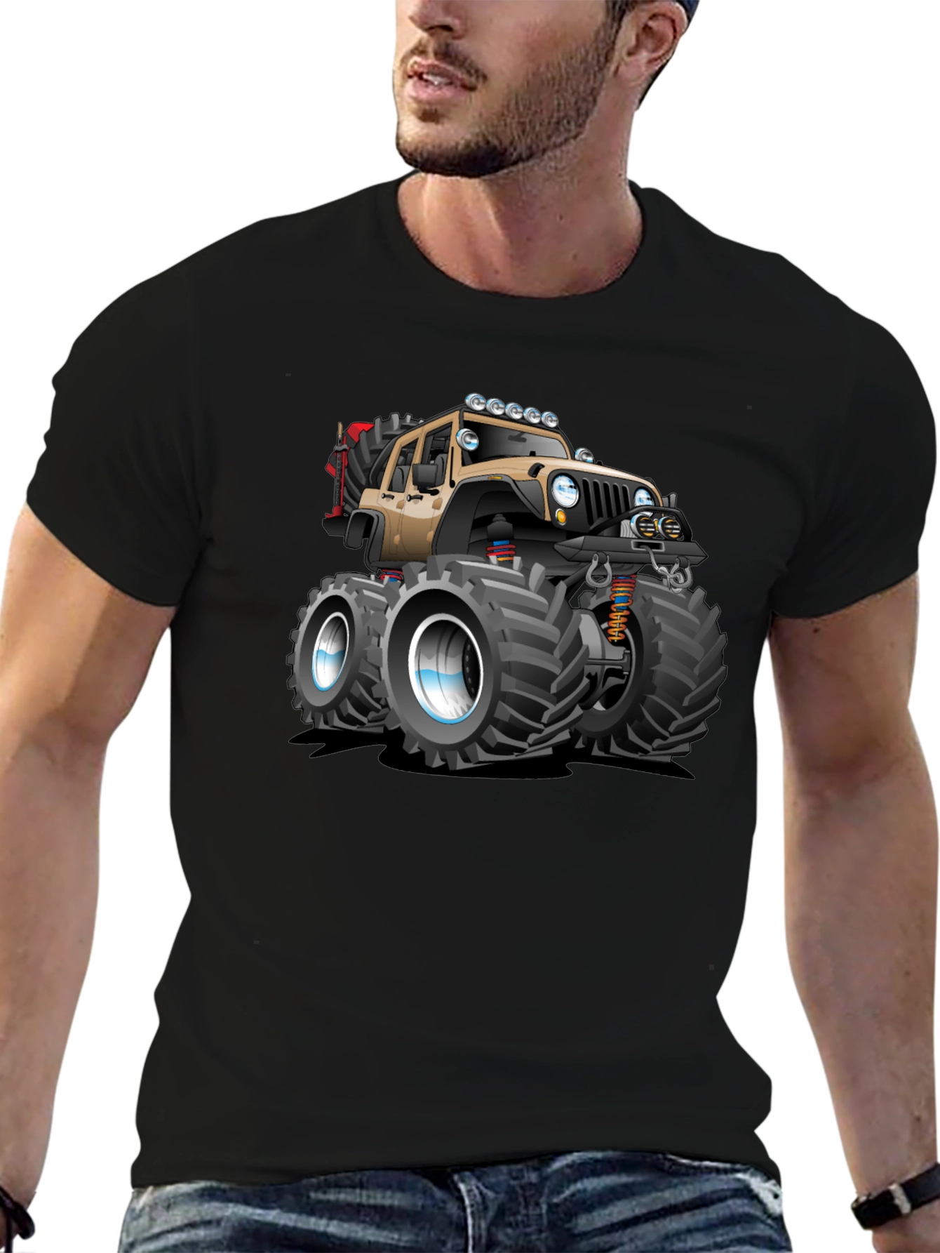 Monster Truck Graphic Tee - Off-Road Style