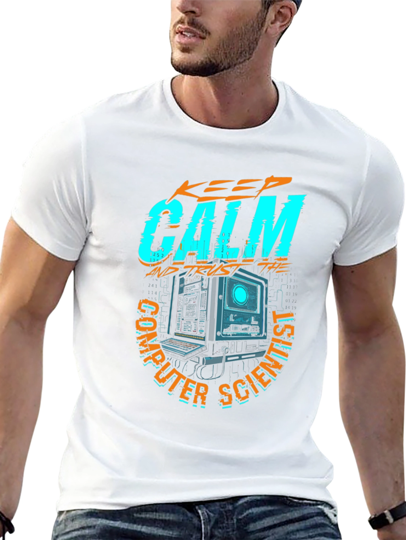 Keep Calm Computer Scientist Graphic T-Shirt