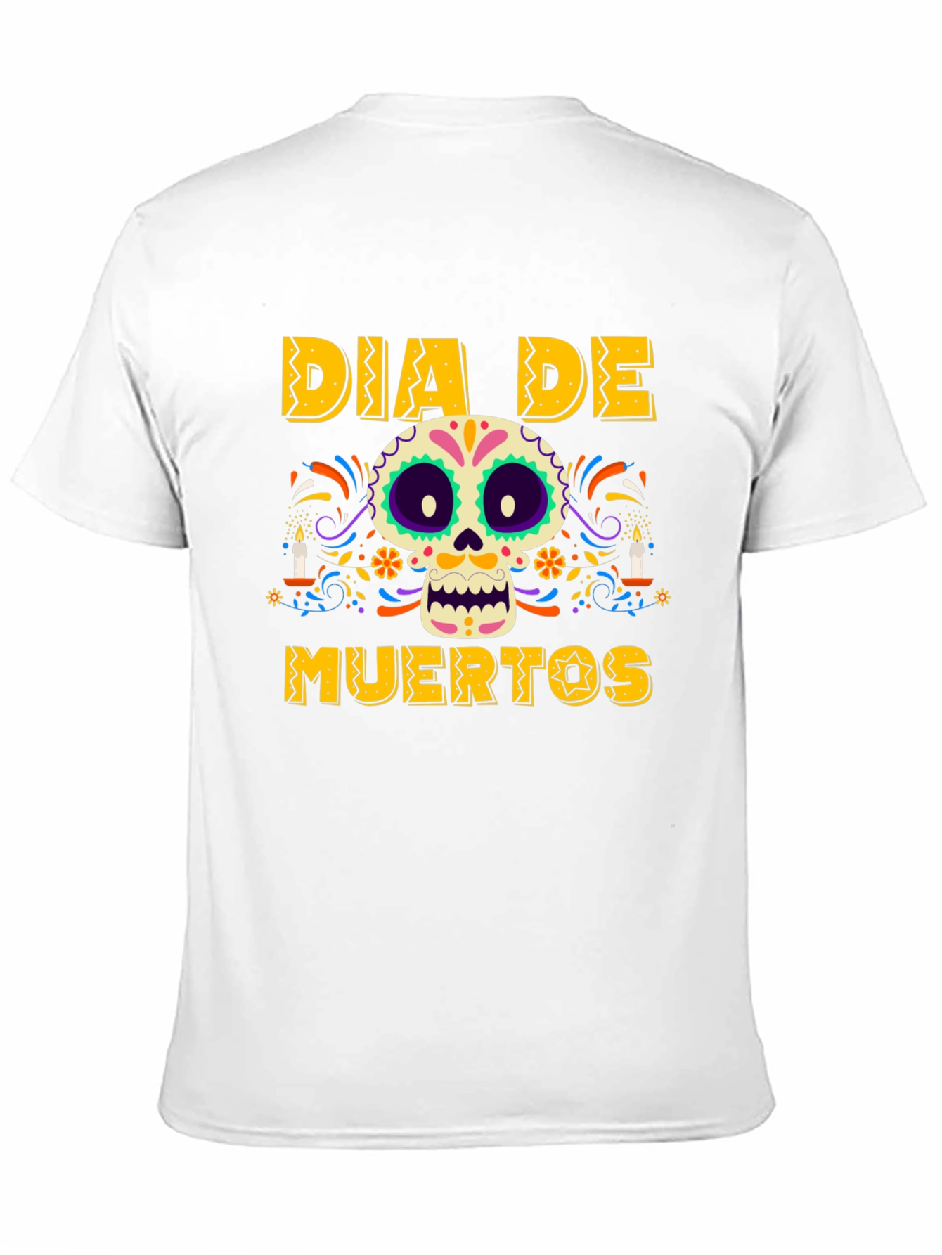 Dia De Muertos T-Shirt - Sugar Skull