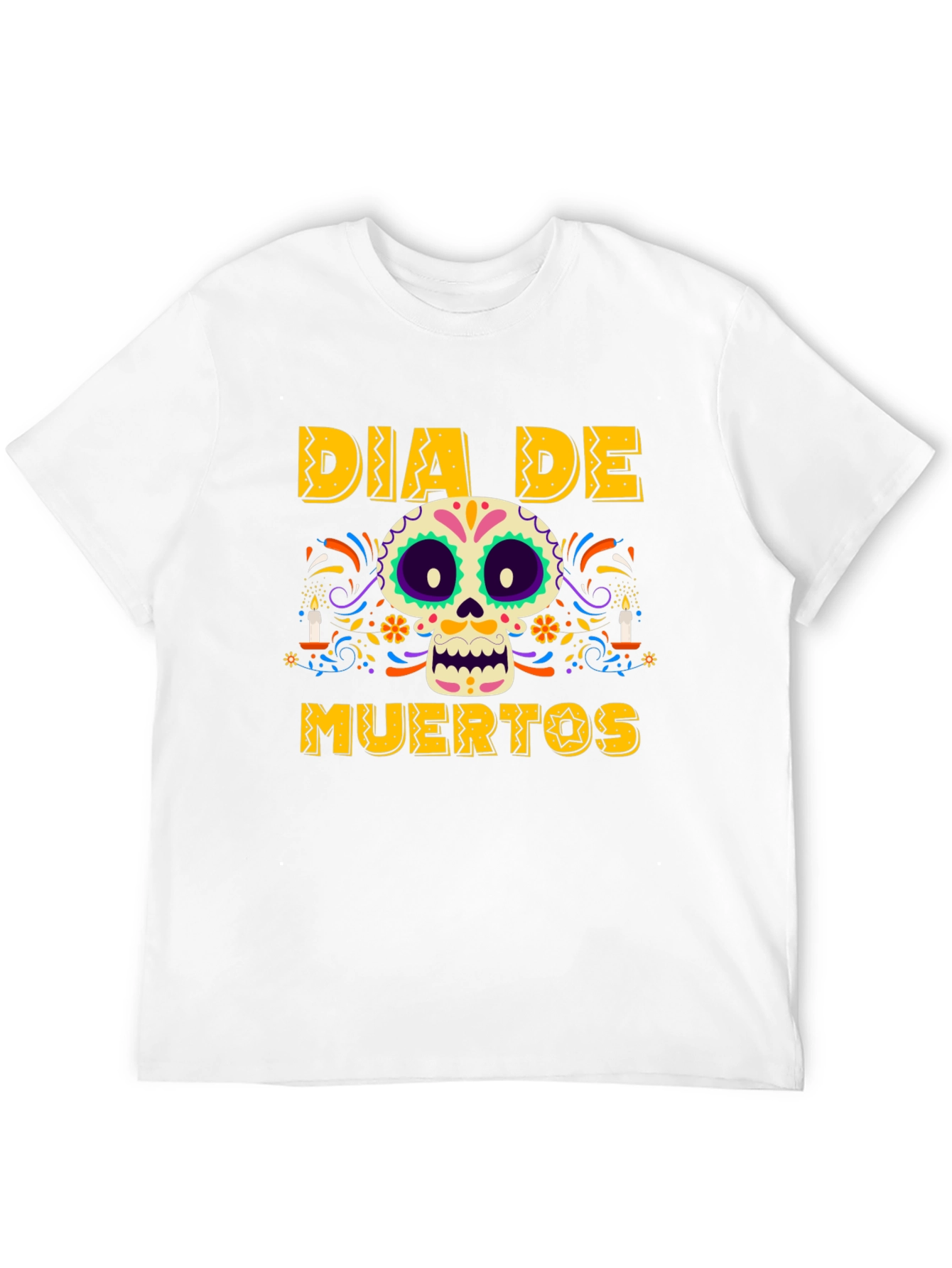 Dia De Muertos T-Shirt - Sugar Skull
