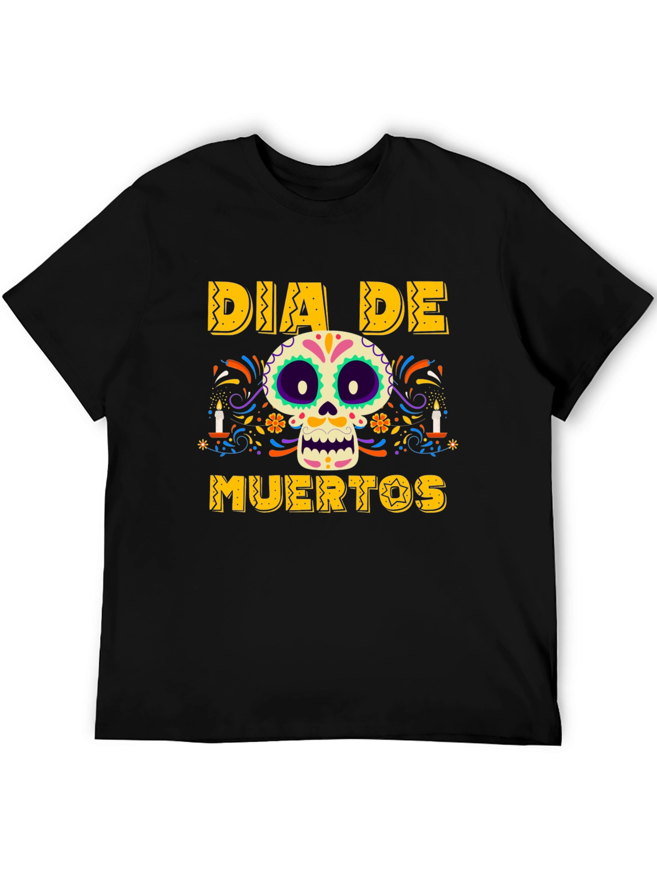 Dia De Muertos T-Shirt - Sugar Skull