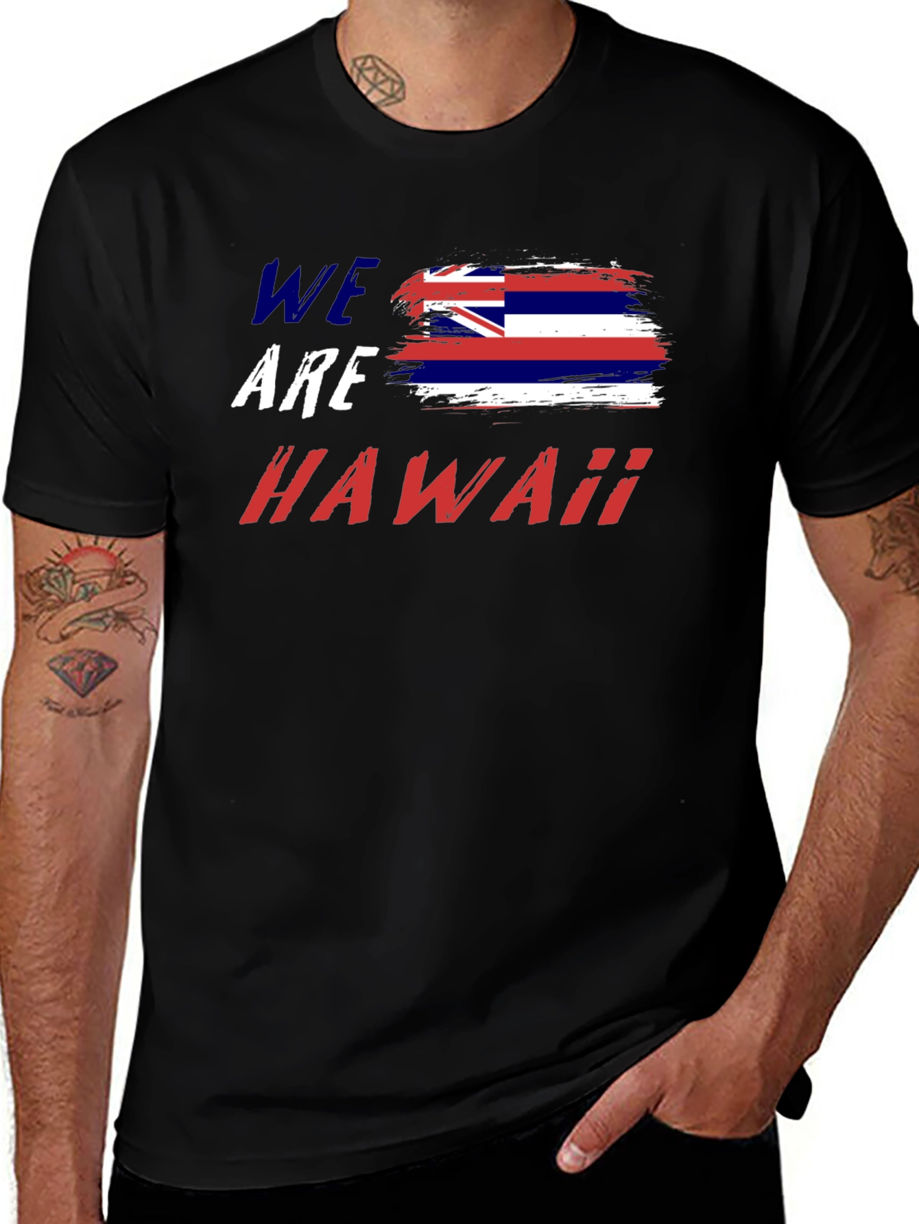 Hawaii Pride Graphic Tee - Island State Flag T-Shirt