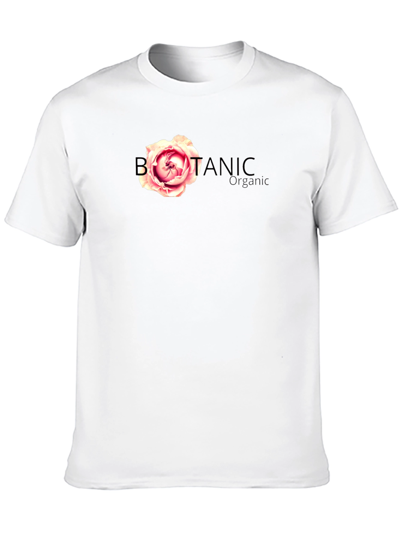 Botanical Organic Black T-Shirt