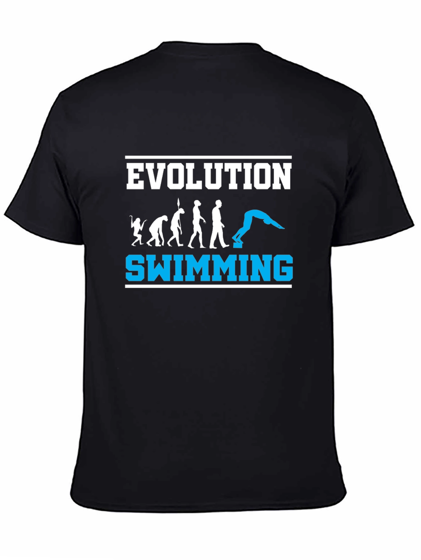 Evolution Swimming T-Shirt - Black