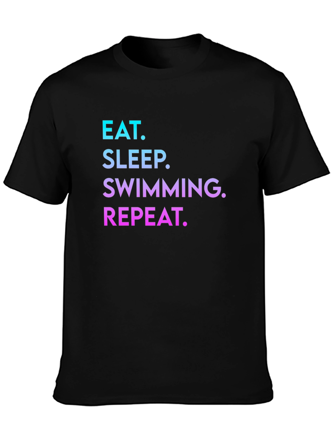 Eat Sleep Swimming Repeat T-Shirt
