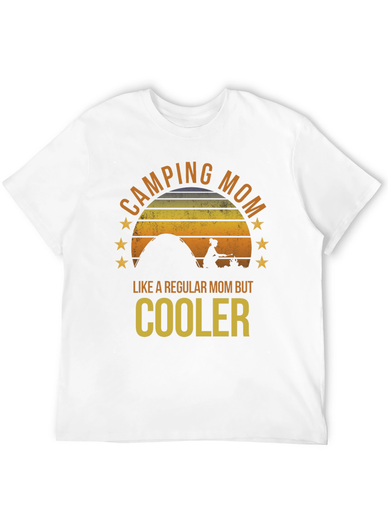 Camping Mom Graphic Tee - Cool Mothers Day Gift