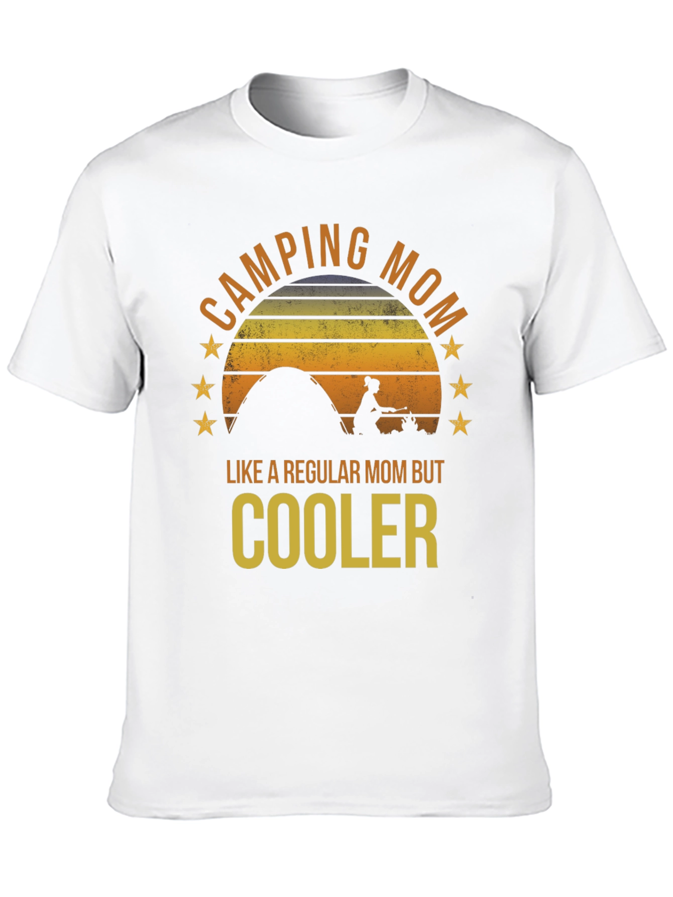 Camping Mom Graphic Tee - Cool Mothers Day Gift