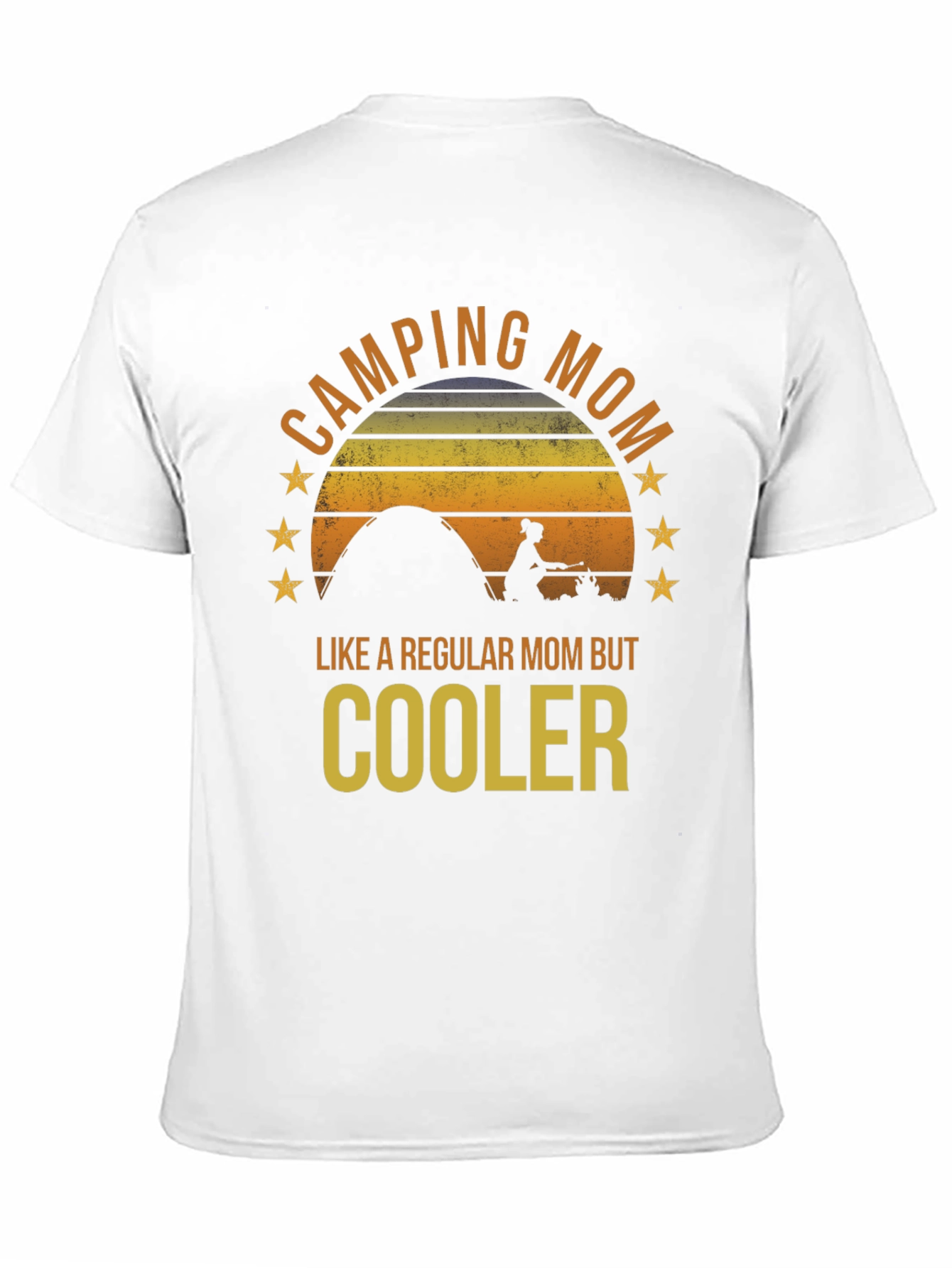 Camping Mom Graphic Tee - Cool Mothers Day Gift