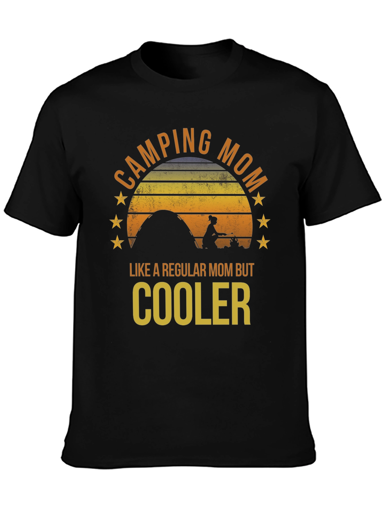 Camping Mom Graphic Tee - Cool Mothers Day Gift
