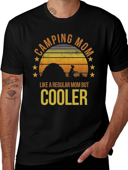Camping Mom Graphic Tee - Cool Mothers Day Gift