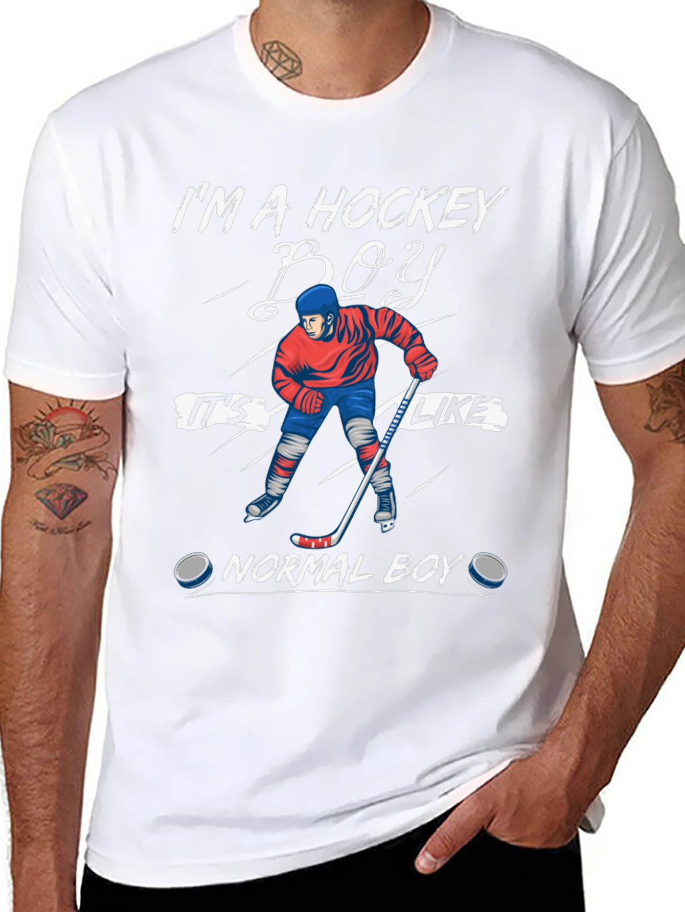 Im a Hockey Boy T-Shirt