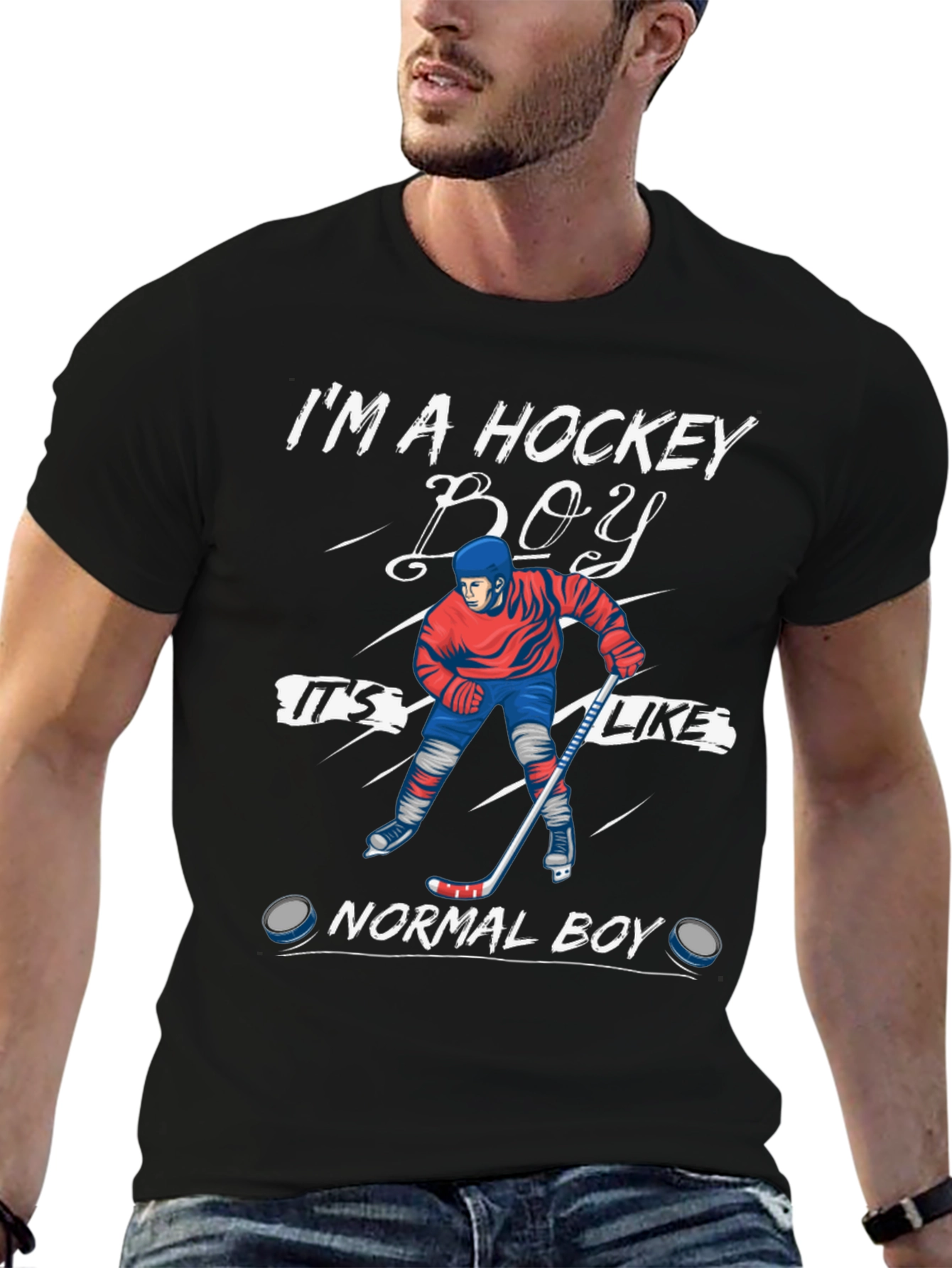 Im a Hockey Boy T-Shirt