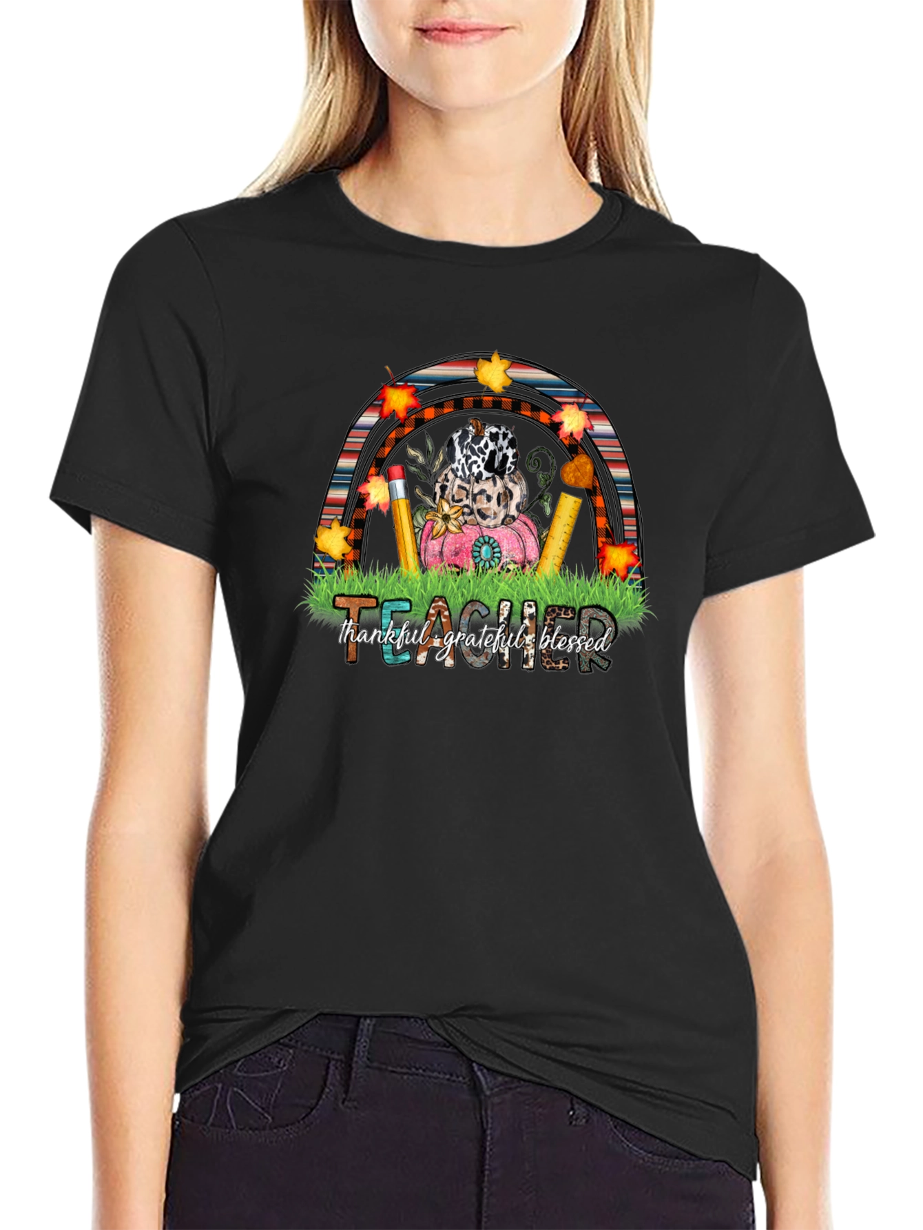 Thankful Teacher Graphic Tee