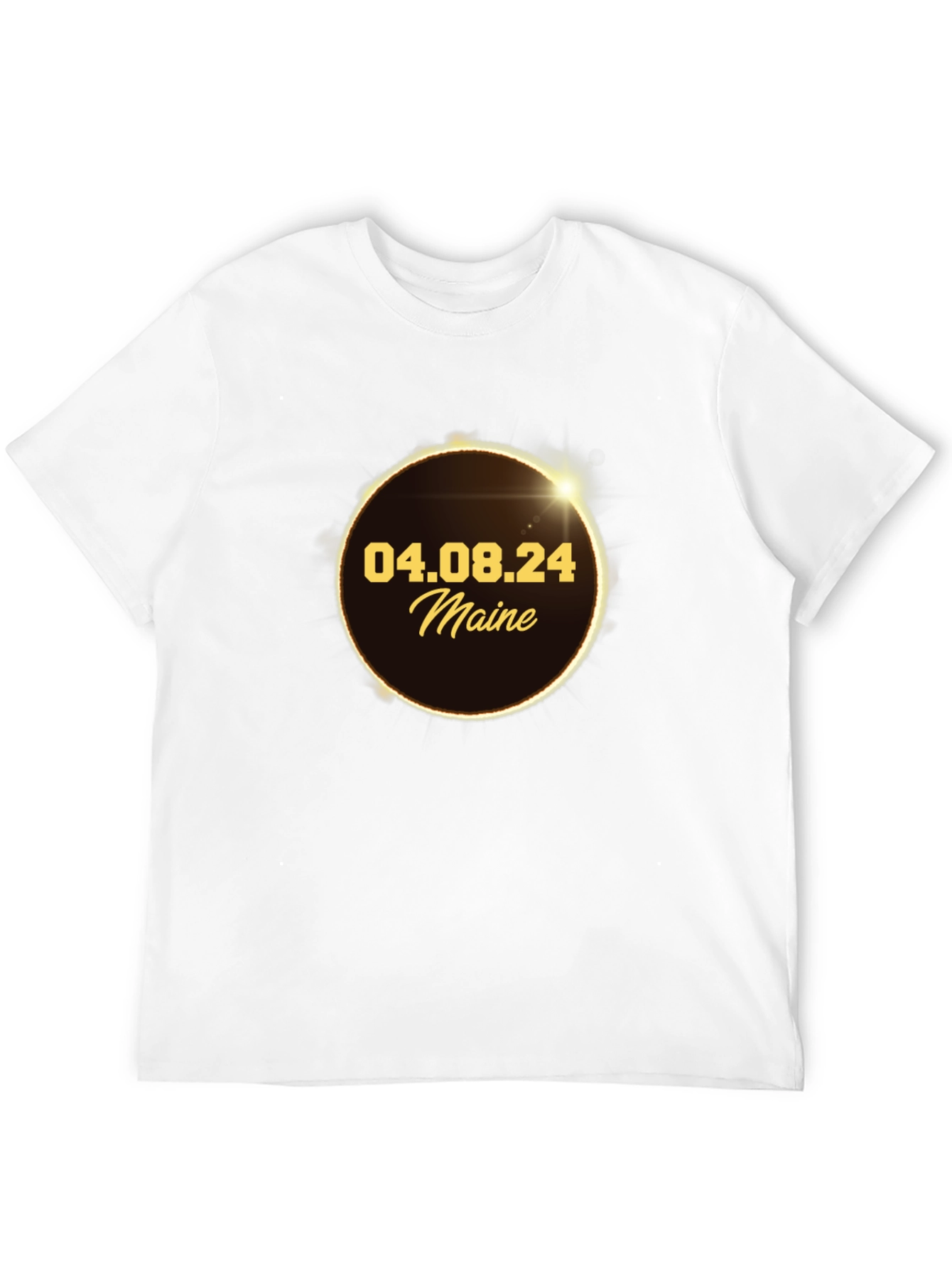 Maine Total Solar Eclipse 04.08.24 T-Shirt