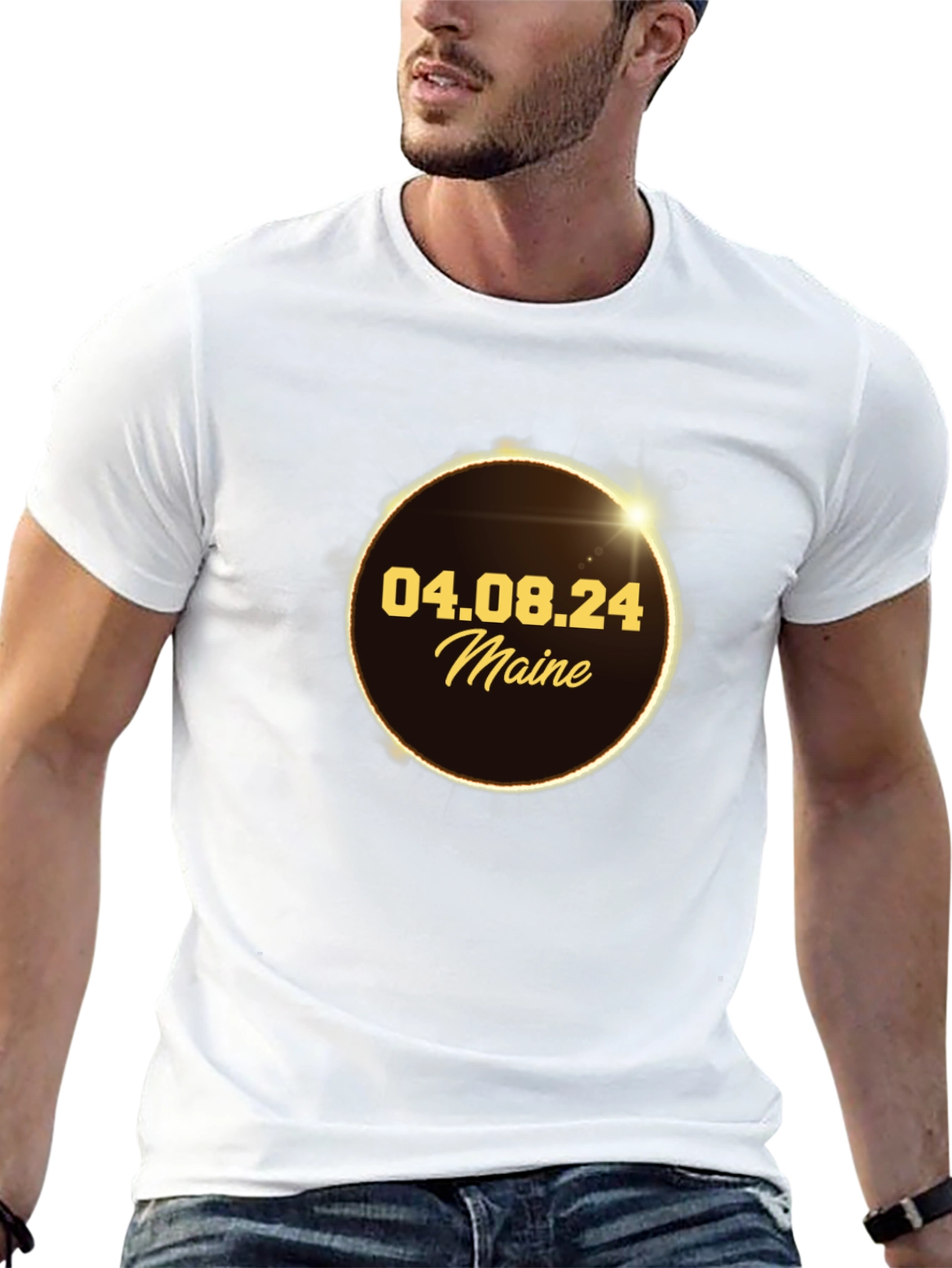 Maine Total Solar Eclipse 04.08.24 T-Shirt