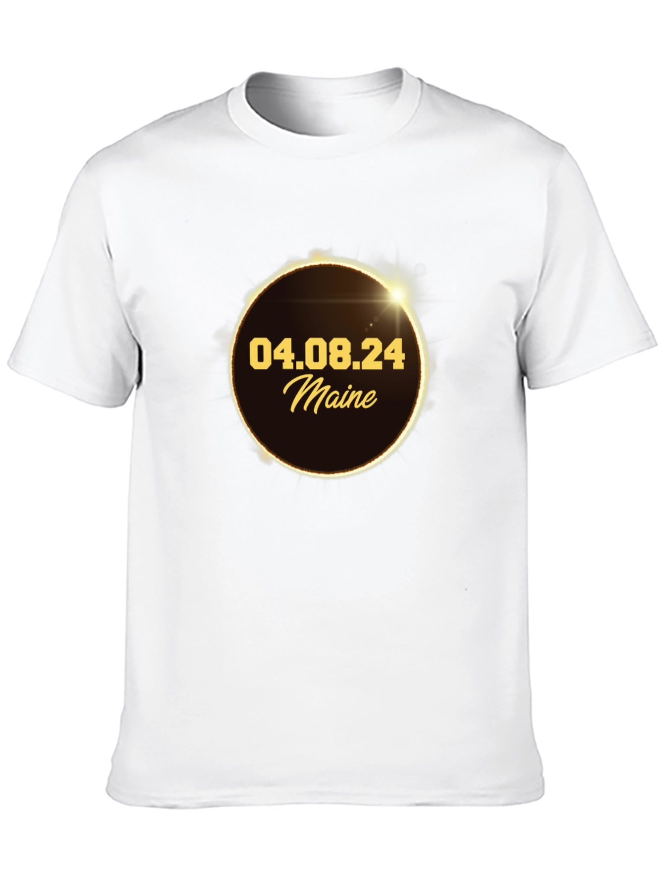 Maine Total Solar Eclipse 04.08.24 T-Shirt