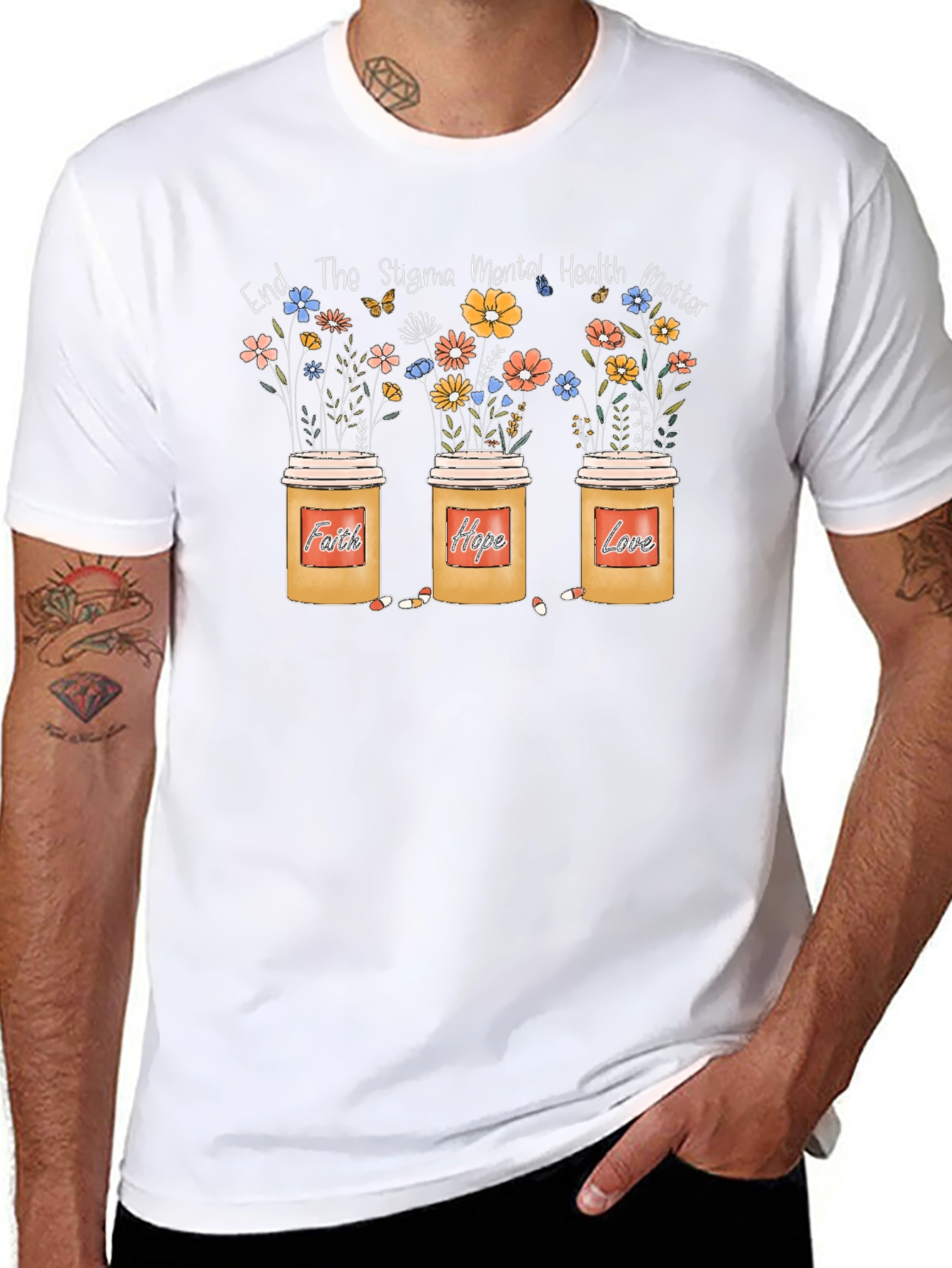 Mental Health Awareness Graphic Tee