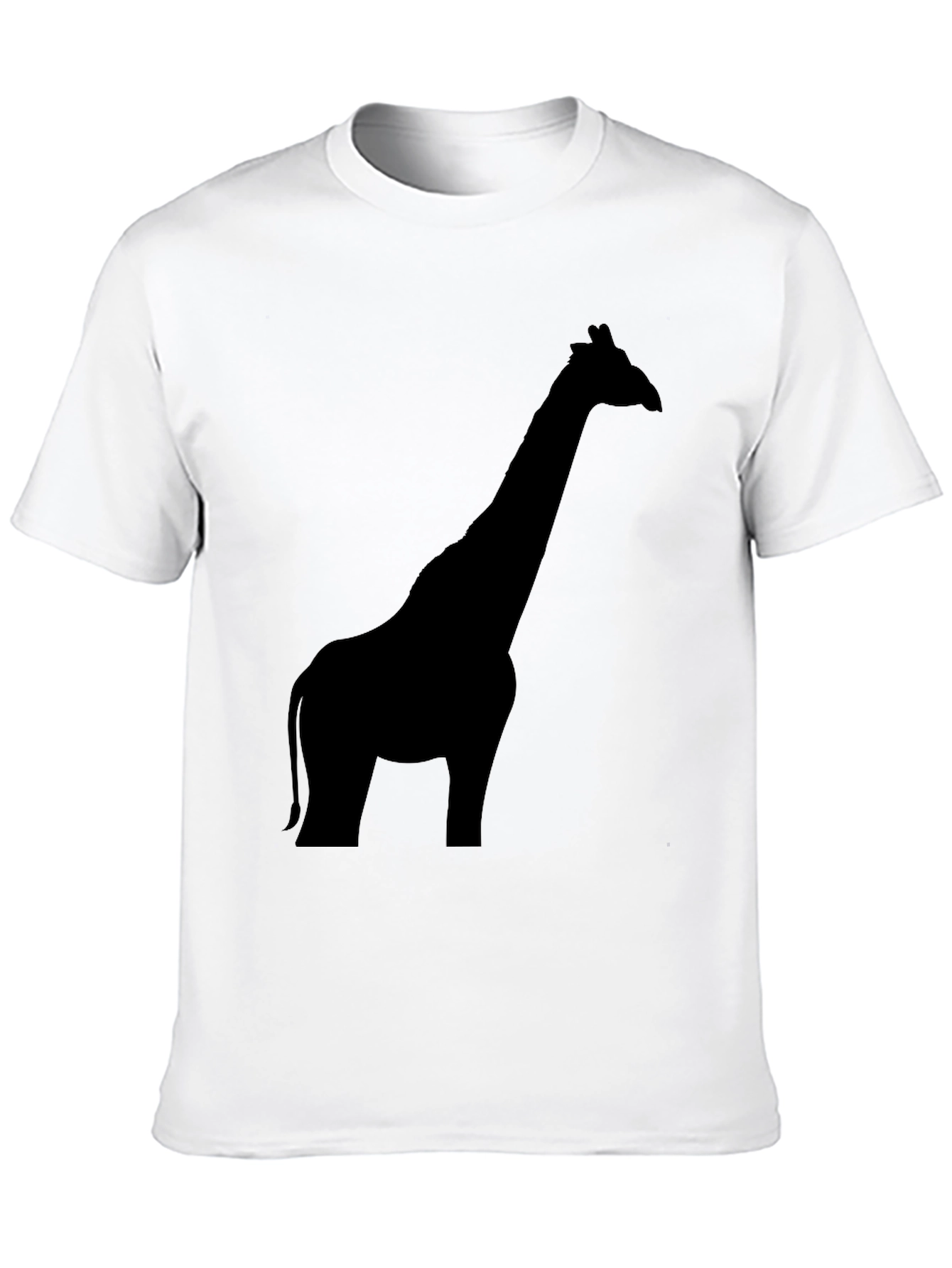 Black Giraffe Silhouette Tee