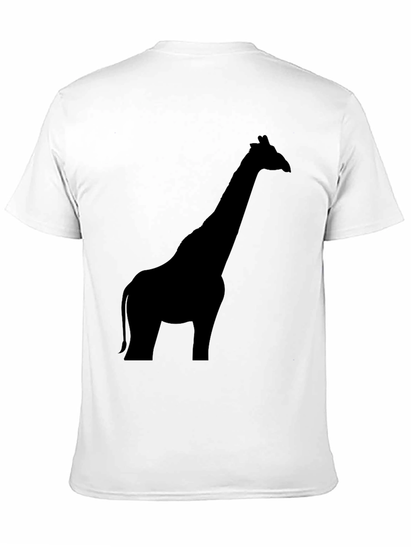 Black Giraffe Silhouette Tee