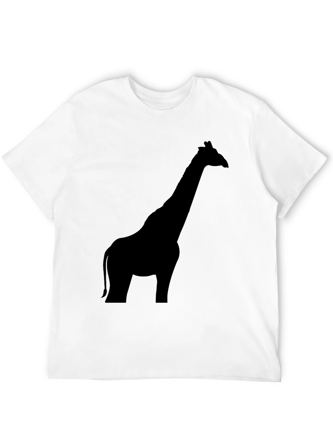 Black Giraffe Silhouette Tee