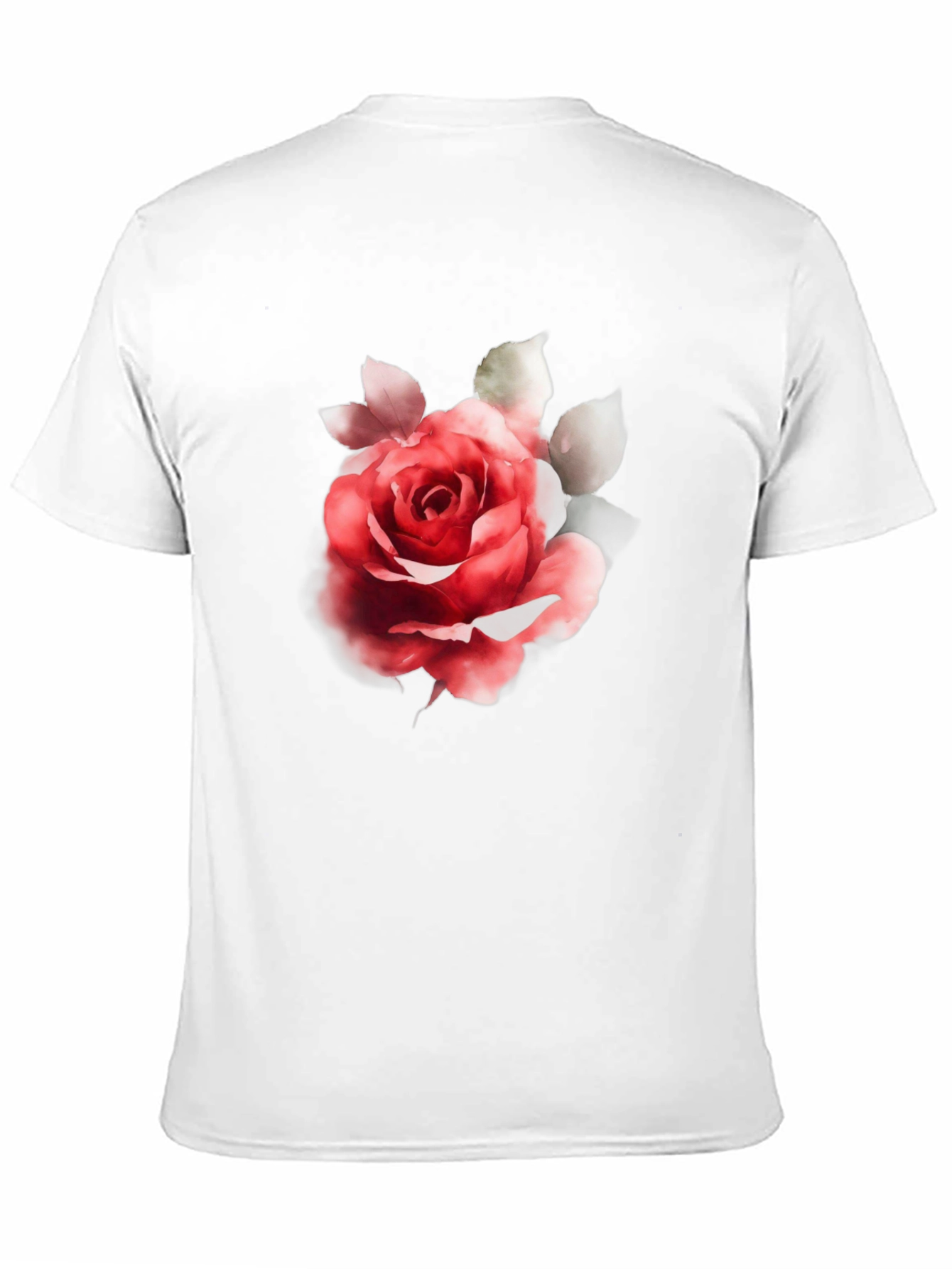 Rose Graphic Black T-Shirt - Stylish Floral Tee