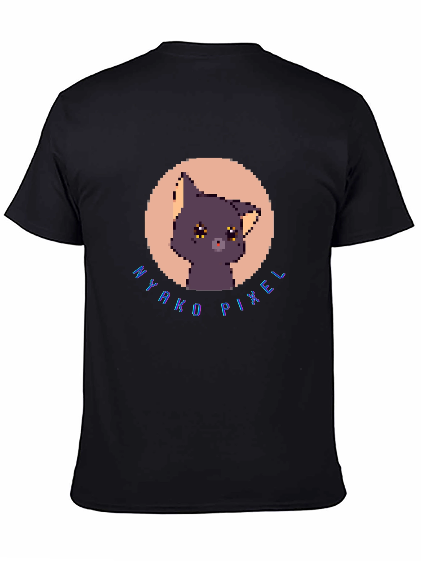 Nyakko Pixel Cat T-Shirt