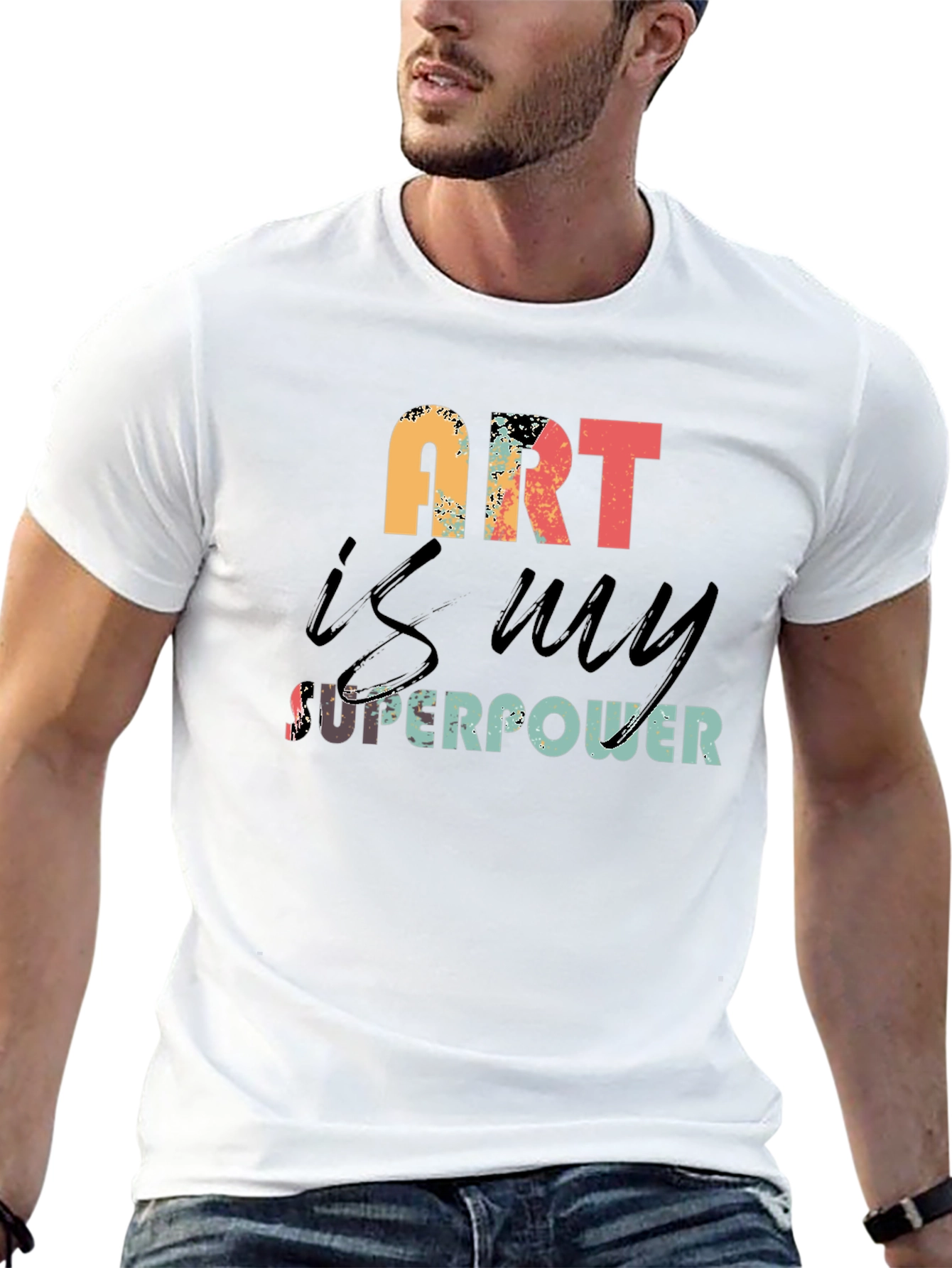 Art Is My Superpower Graphic Tee