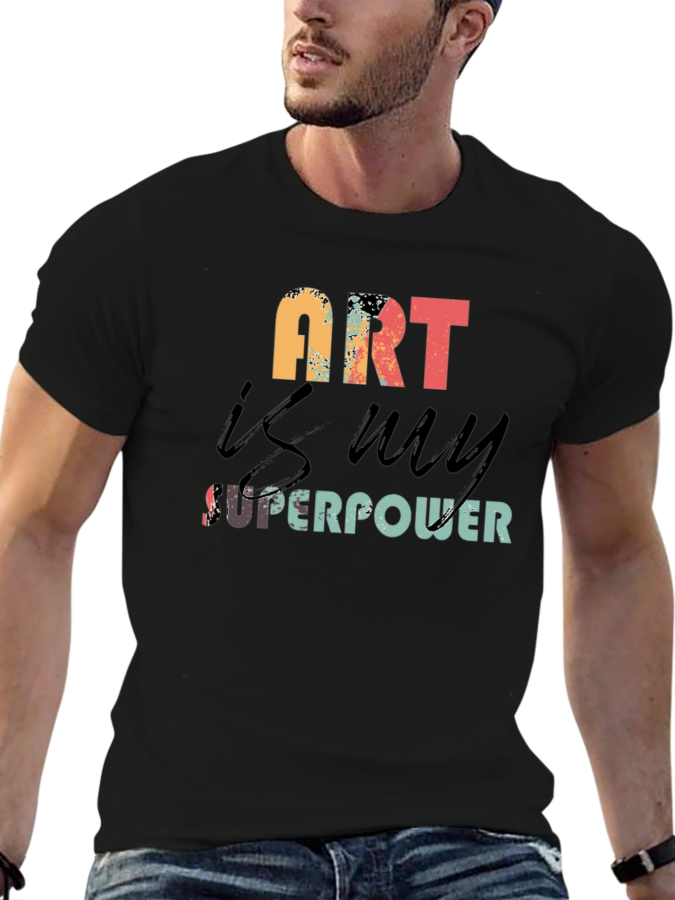 Art Is My Superpower Graphic Tee