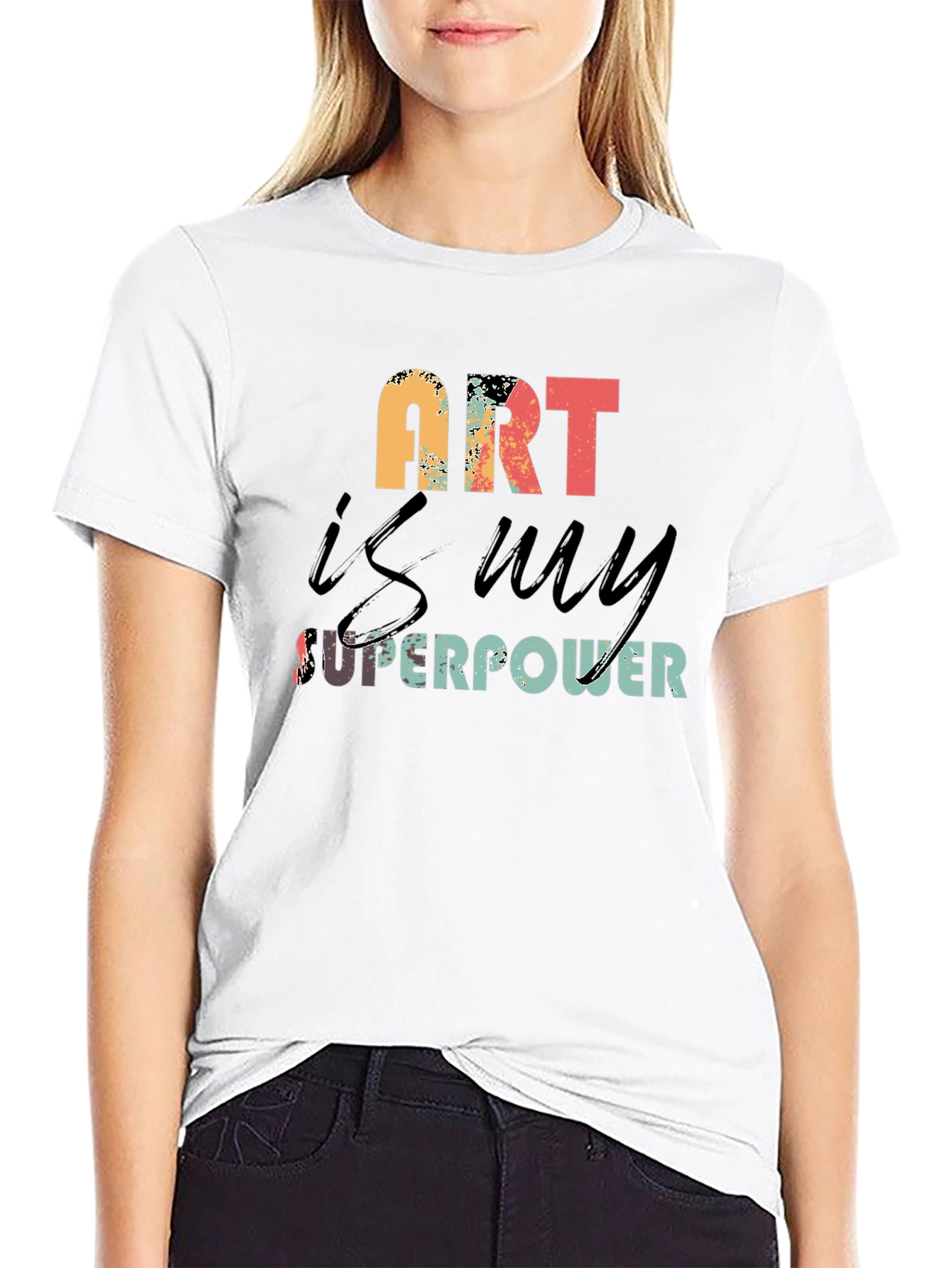 Art Is My Superpower Graphic Tee