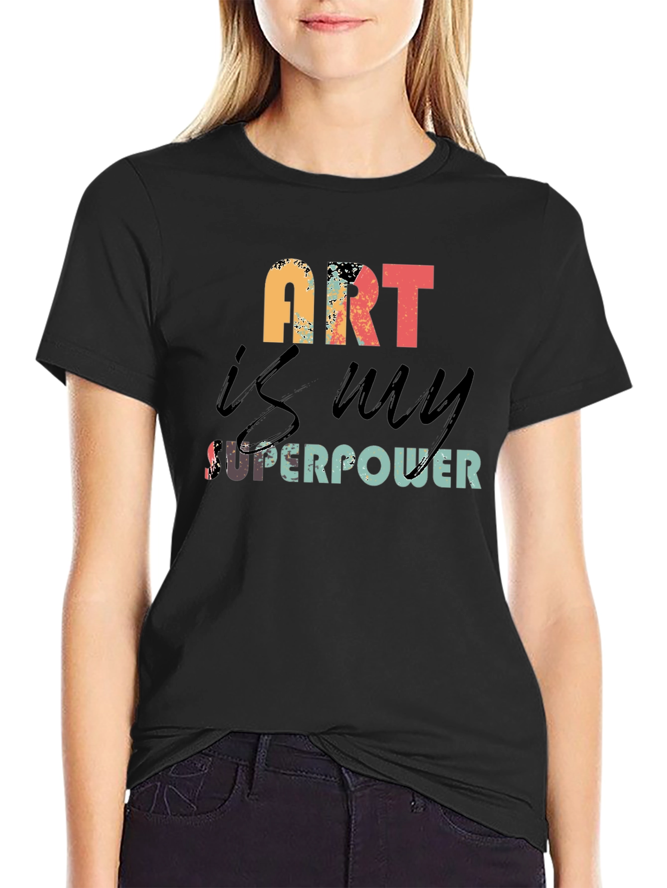 Art Is My Superpower Graphic Tee