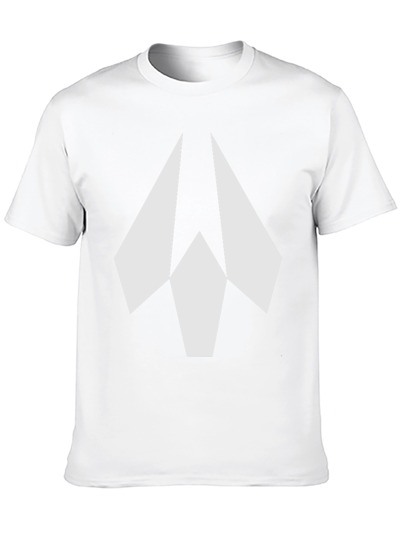 Geometric Arrow Graphic Black T-Shirt