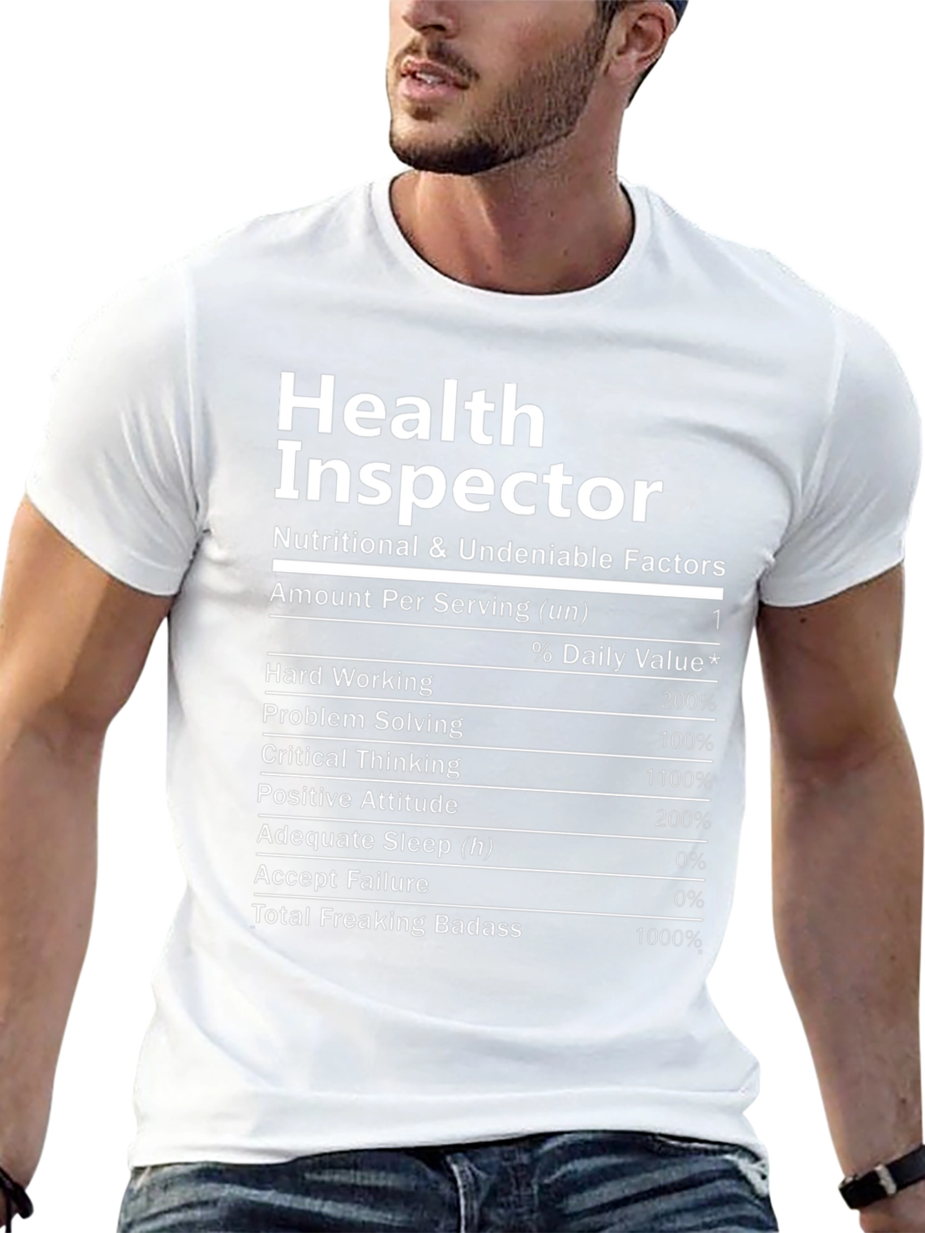 Health Inspector Novelty Graphic T-Shirt