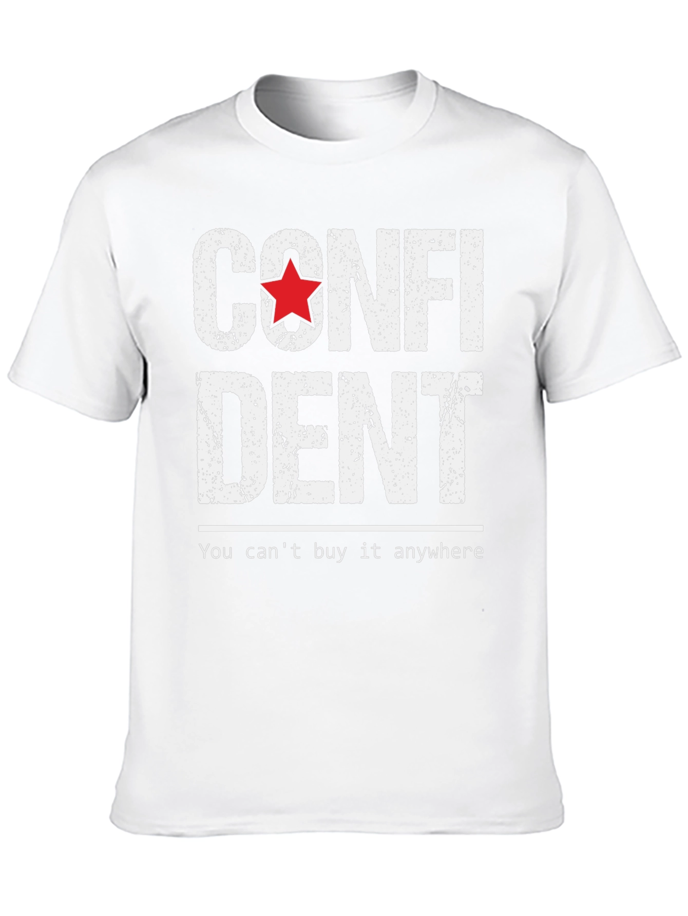 Confident Star Graphic T-Shirt - Unisex Casual Tee