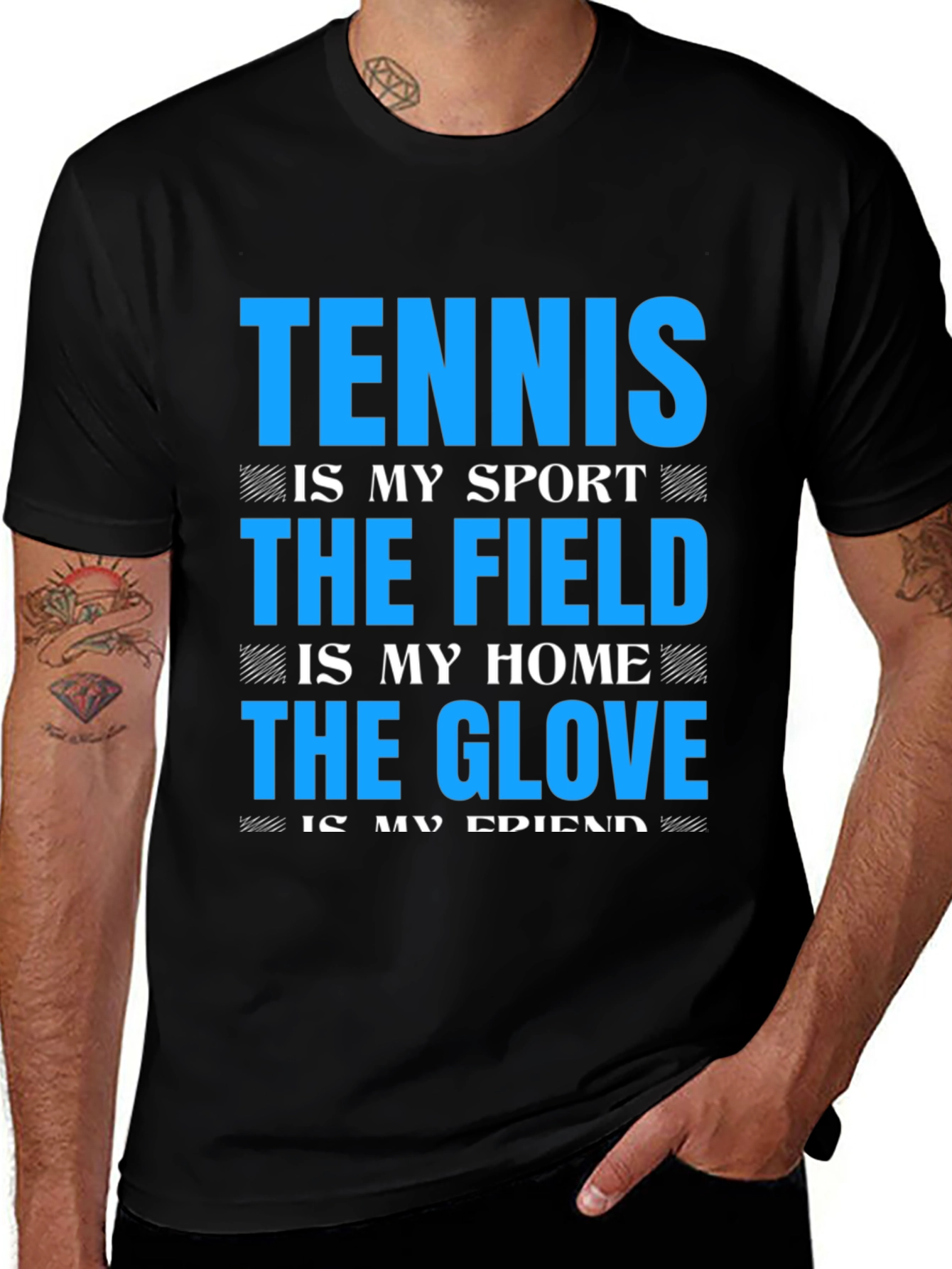 Tennis Is My Sport Graphic T-Shirt
