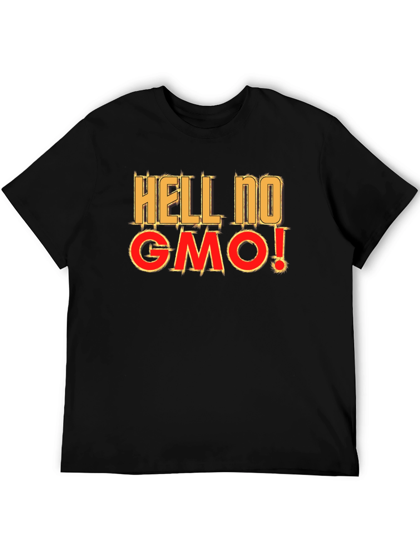 Hell No GMO T-Shirt - Anti-GMO Statement Tee