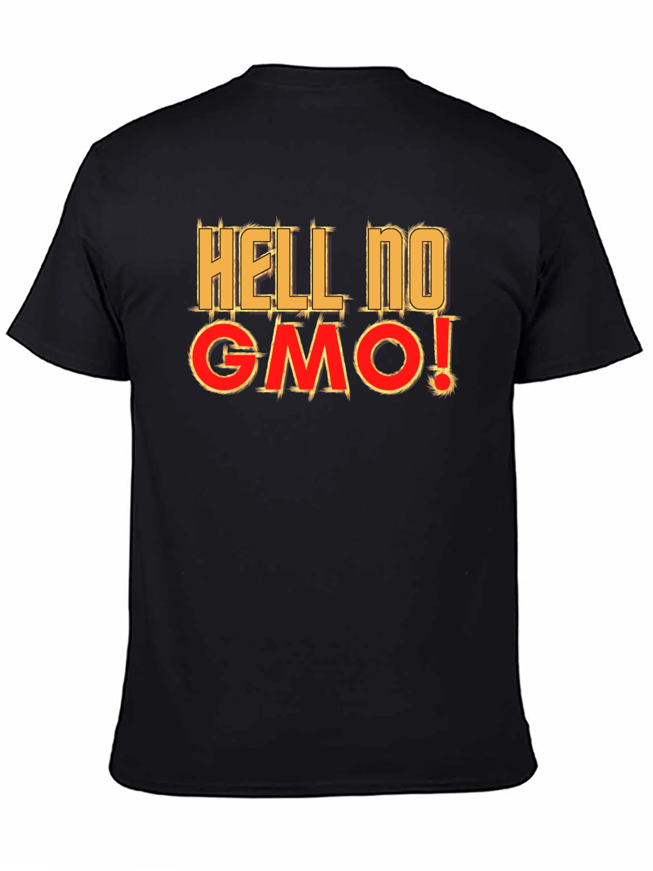 Hell No GMO T-Shirt - Anti-GMO Statement Tee