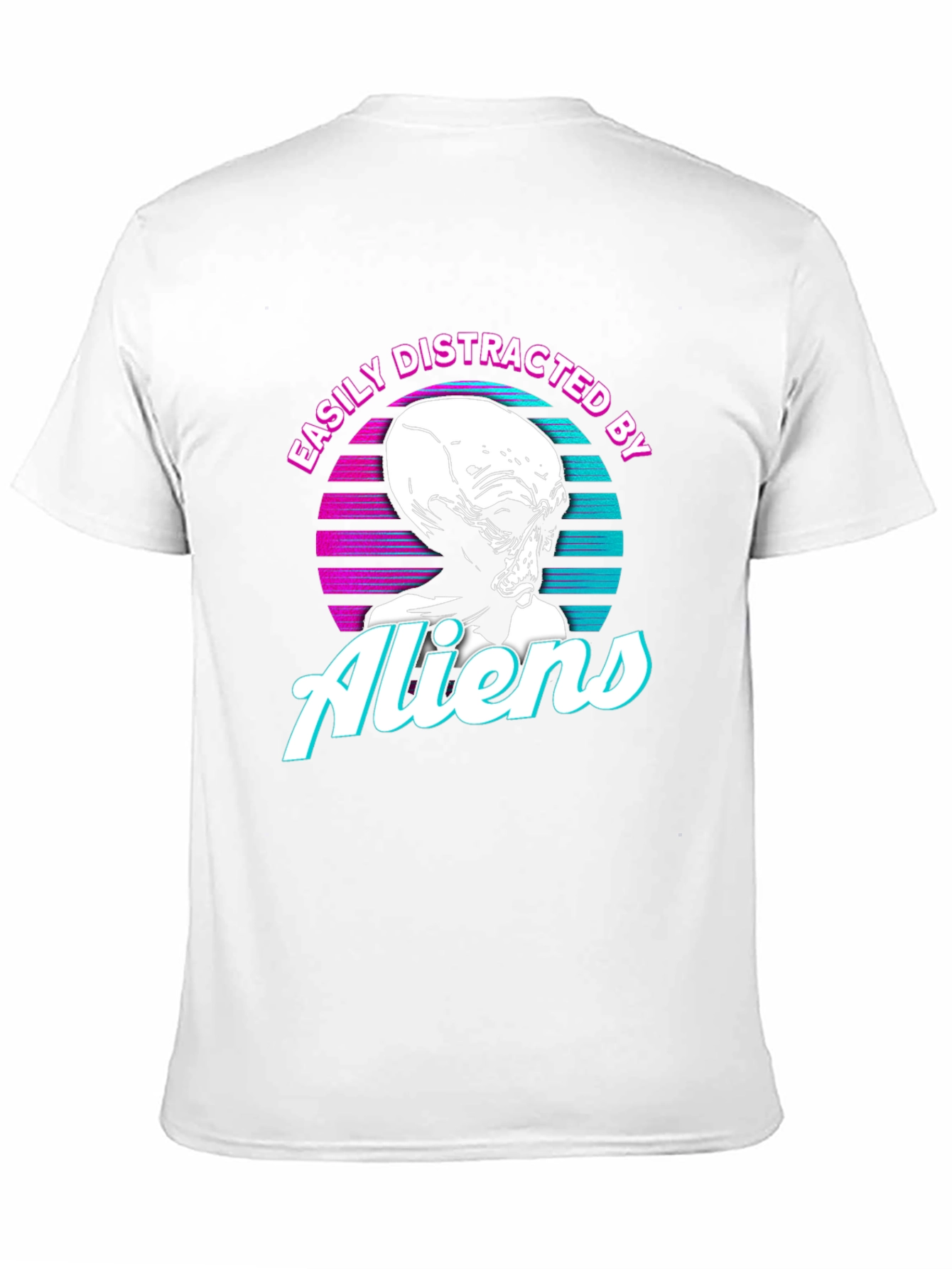 Easily Distracted By Aliens Graphic T-Shirt