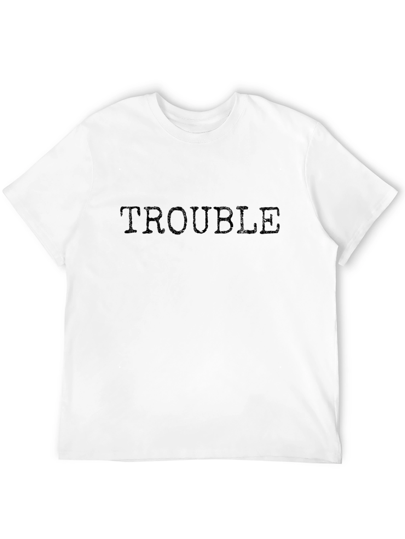 Trouble Graphic T-Shirt - Classic Style