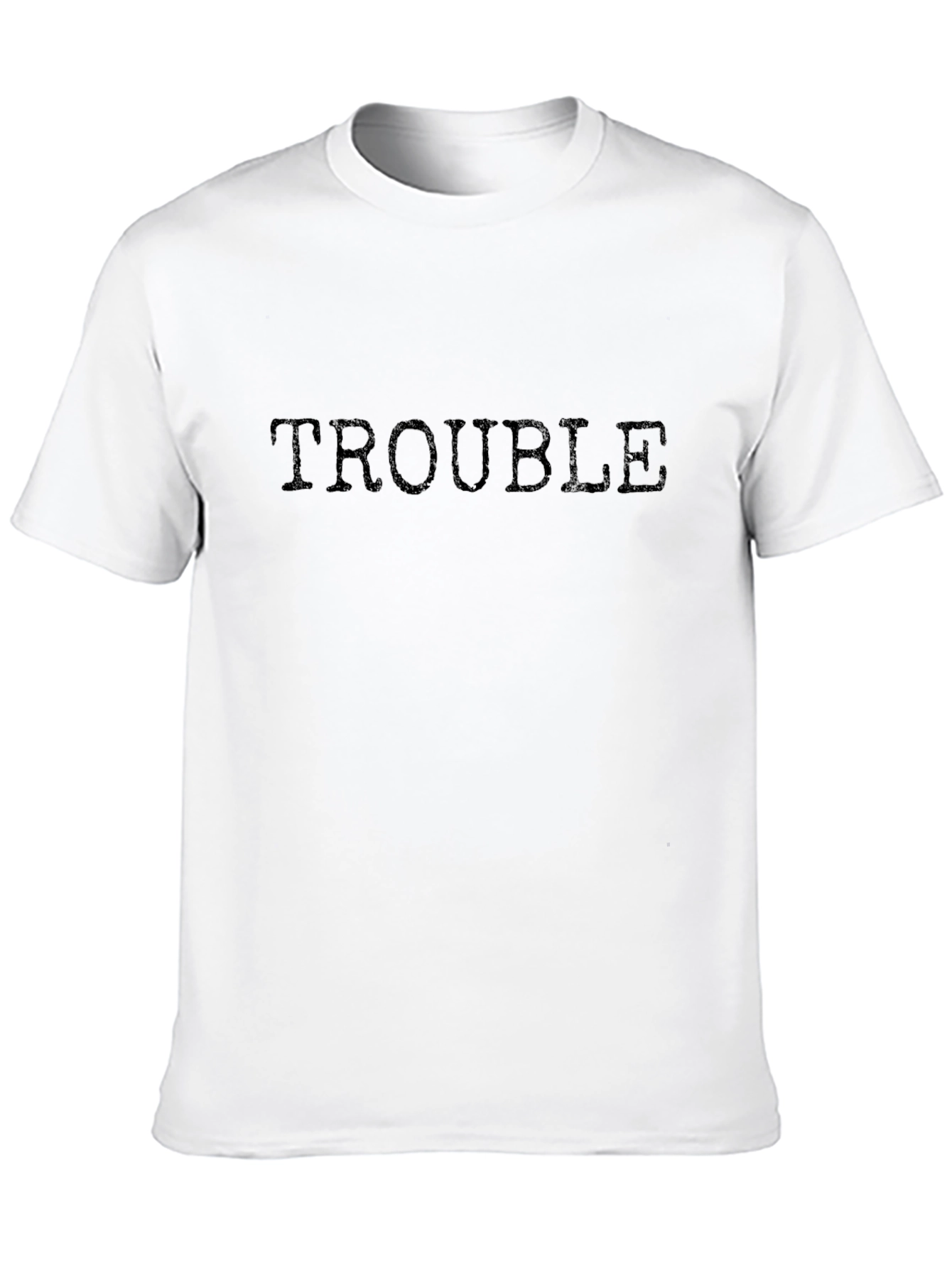 Trouble Graphic T-Shirt - Classic Style